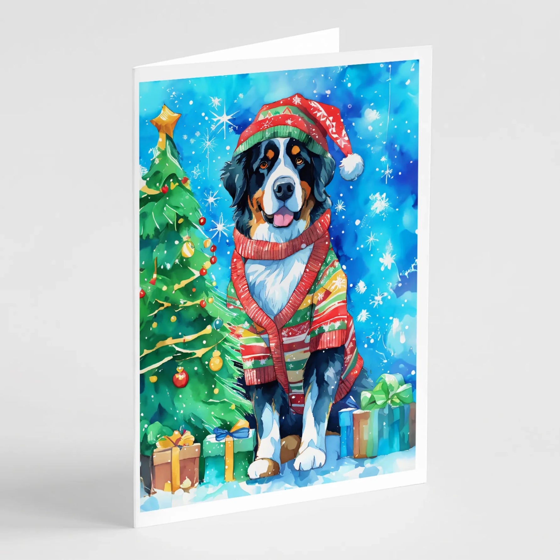 Christmas Sweaters Greeting Cards - Size: 5X7 | Pack Of: 8 | Collection name: Christmas sweaters-AMAZON FACTORY