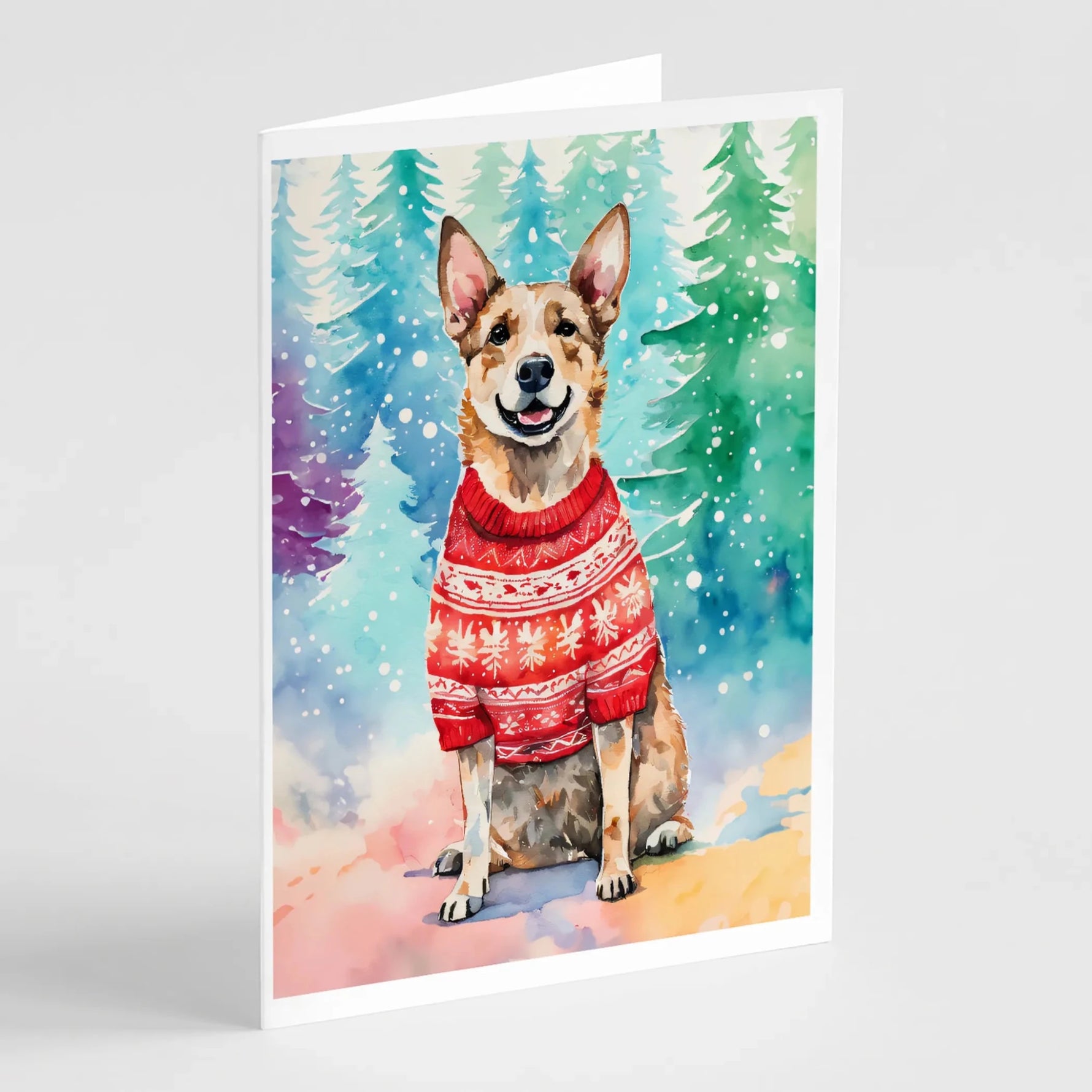 Christmas Sweaters Greeting Cards - Size: 5X7 | Pack Of: 8 | Collection name: Christmas sweaters-AMAZON FACTORY