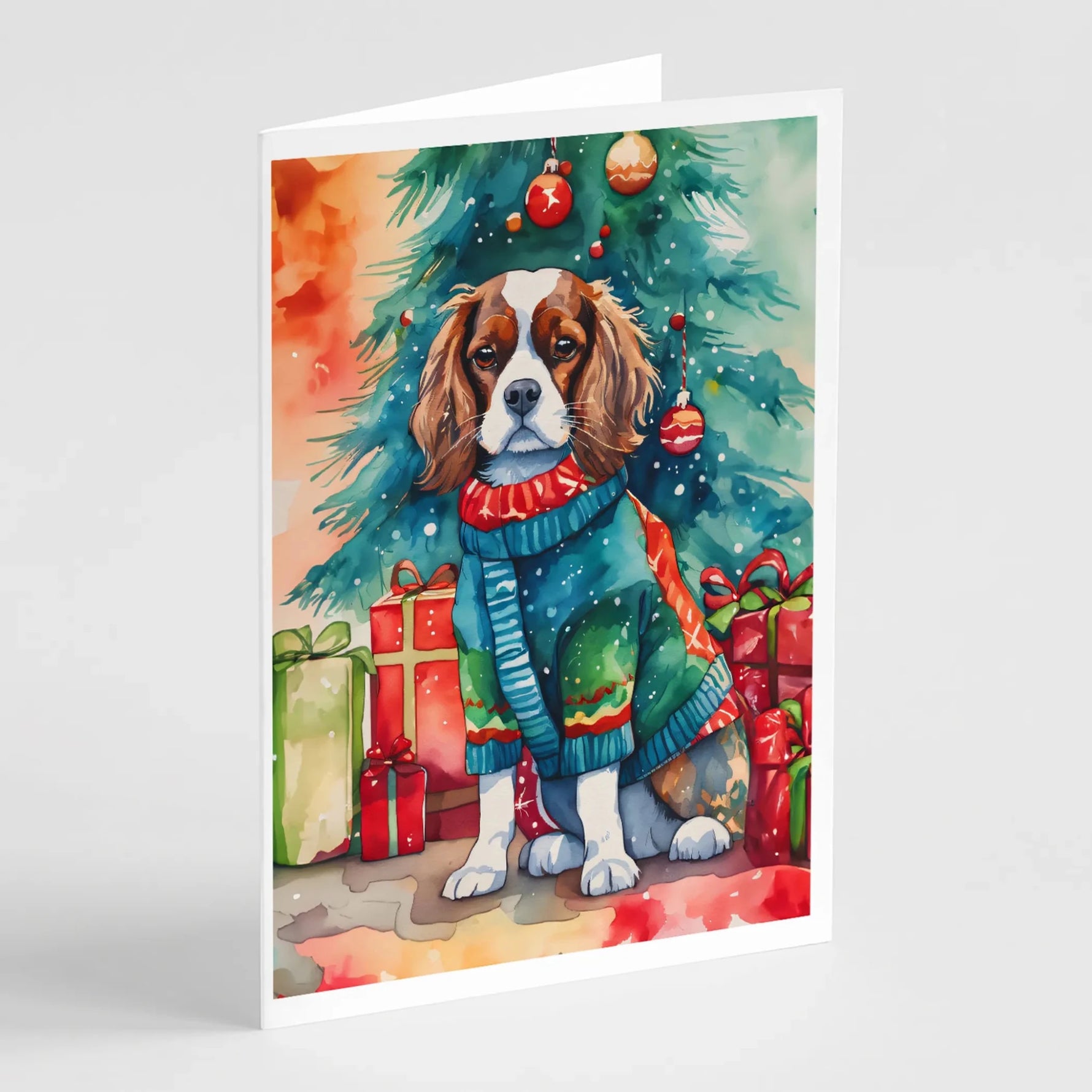 Christmas Sweaters Greeting Cards - Size: 5X7 | Pack Of: 8 | Collection name: Christmas sweaters-AMAZON FACTORY