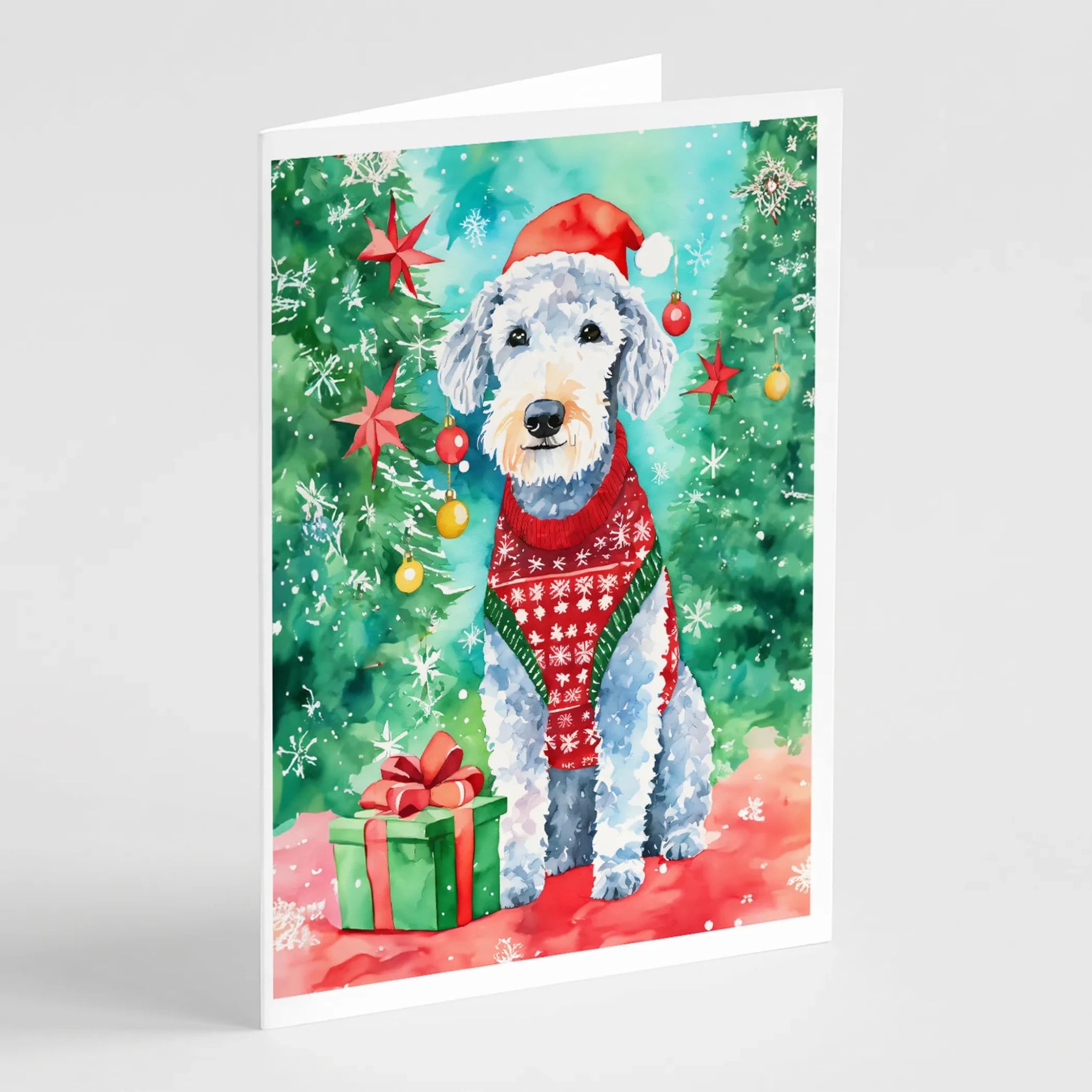 Christmas Sweaters Greeting Cards - Size: 5X7 | Pack Of: 8 | Collection name: Christmas sweaters-AMAZON FACTORY