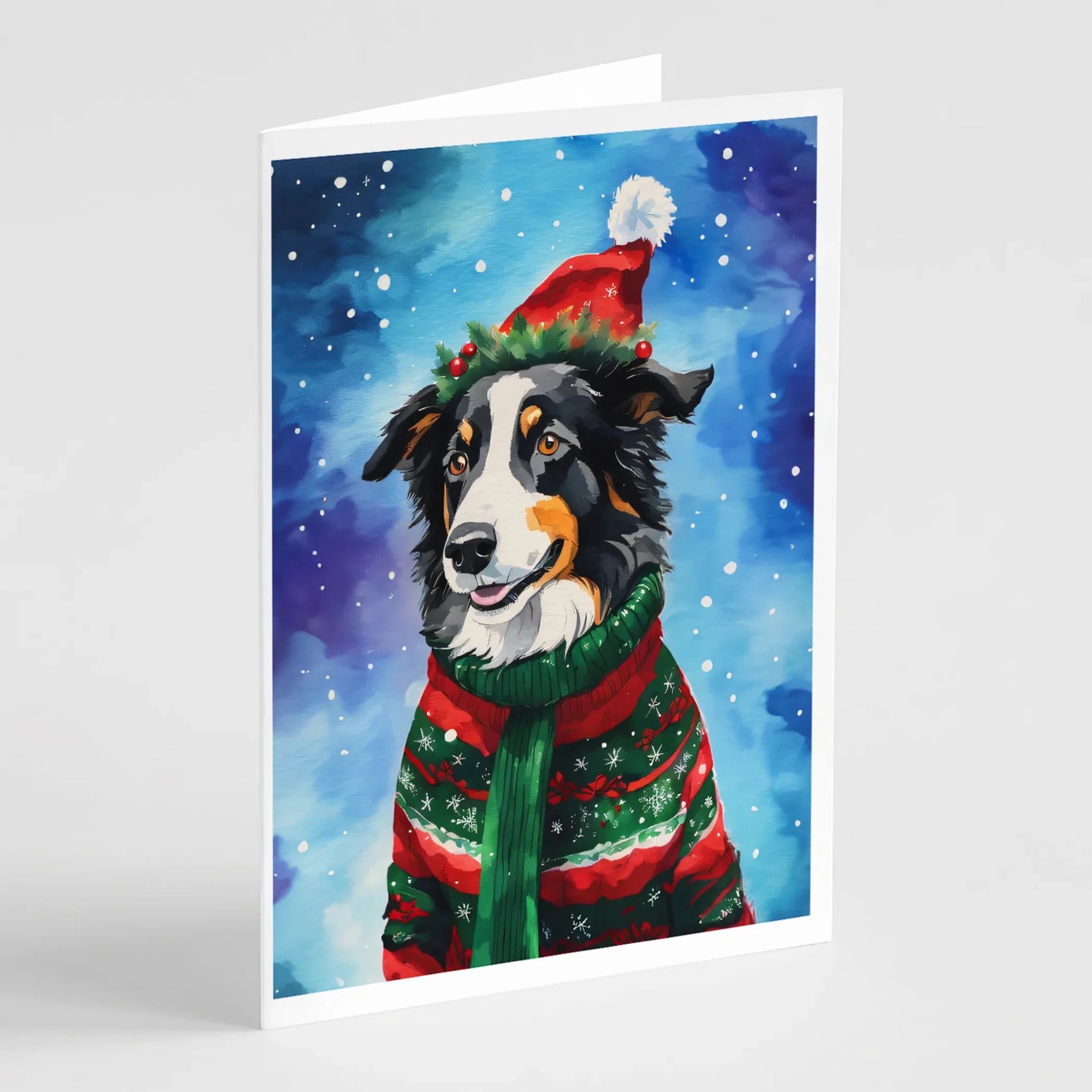 Christmas Sweaters Greeting Cards - Size: 5X7 | Pack Of: 8 | Collection name: Christmas sweaters-AMAZON FACTORY
