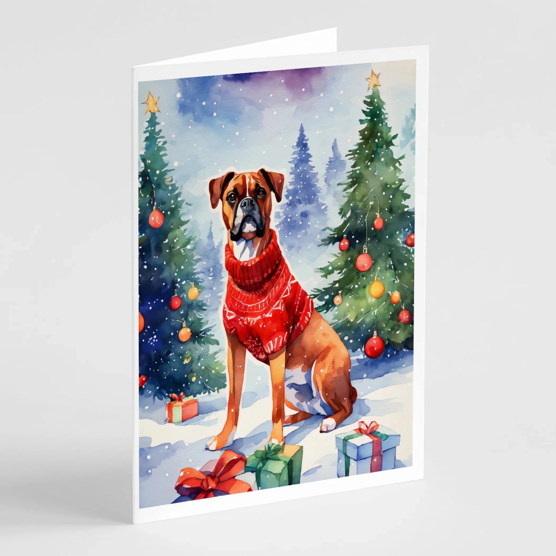 Christmas Sweaters Greeting Cards - Size: 5X7 | Pack Of: 8 | Collection name: Christmas sweaters-AMAZON FACTORY