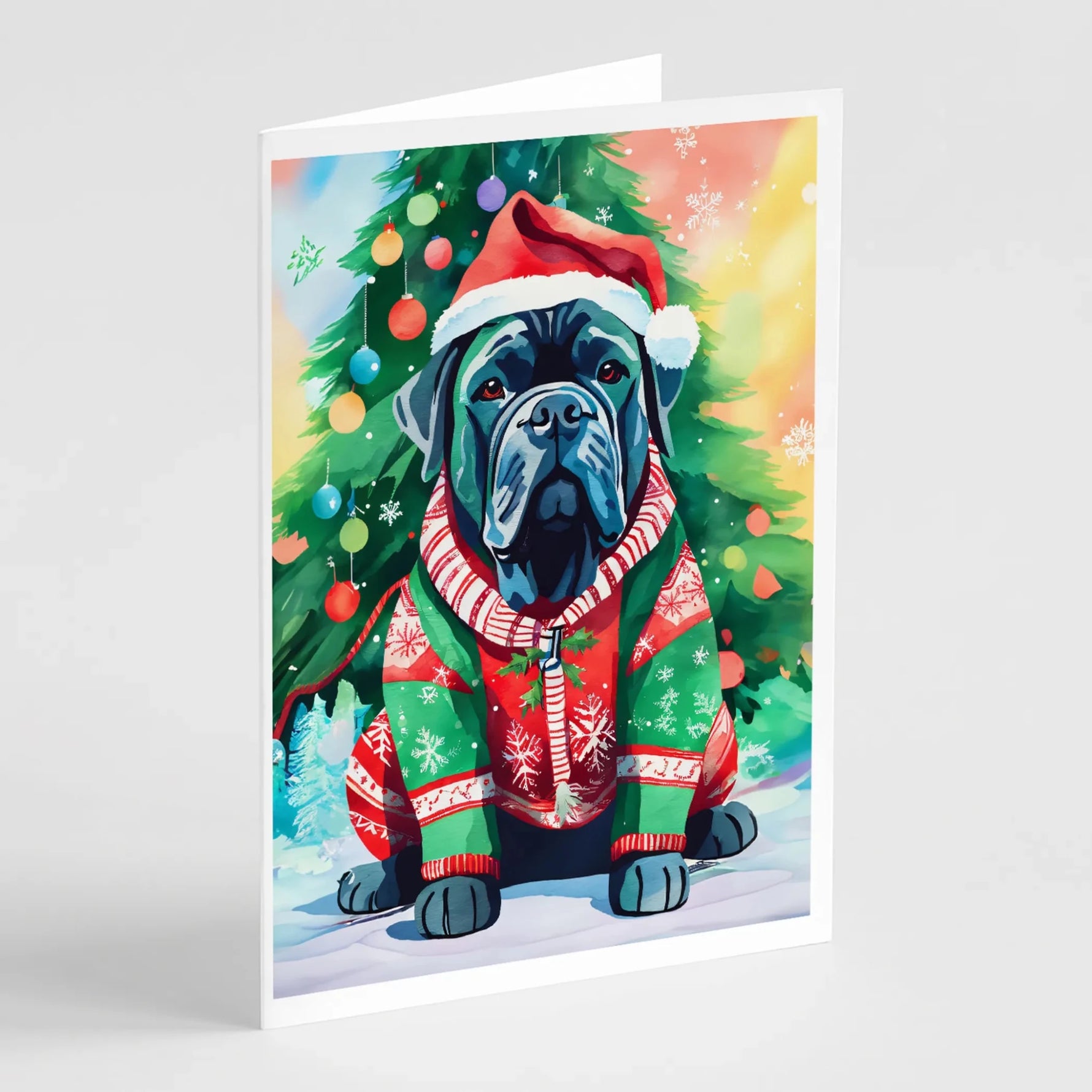 Christmas Sweaters Greeting Cards - Size: 5X7 | Pack Of: 8 | Collection name: Christmas sweaters-AMAZON FACTORY