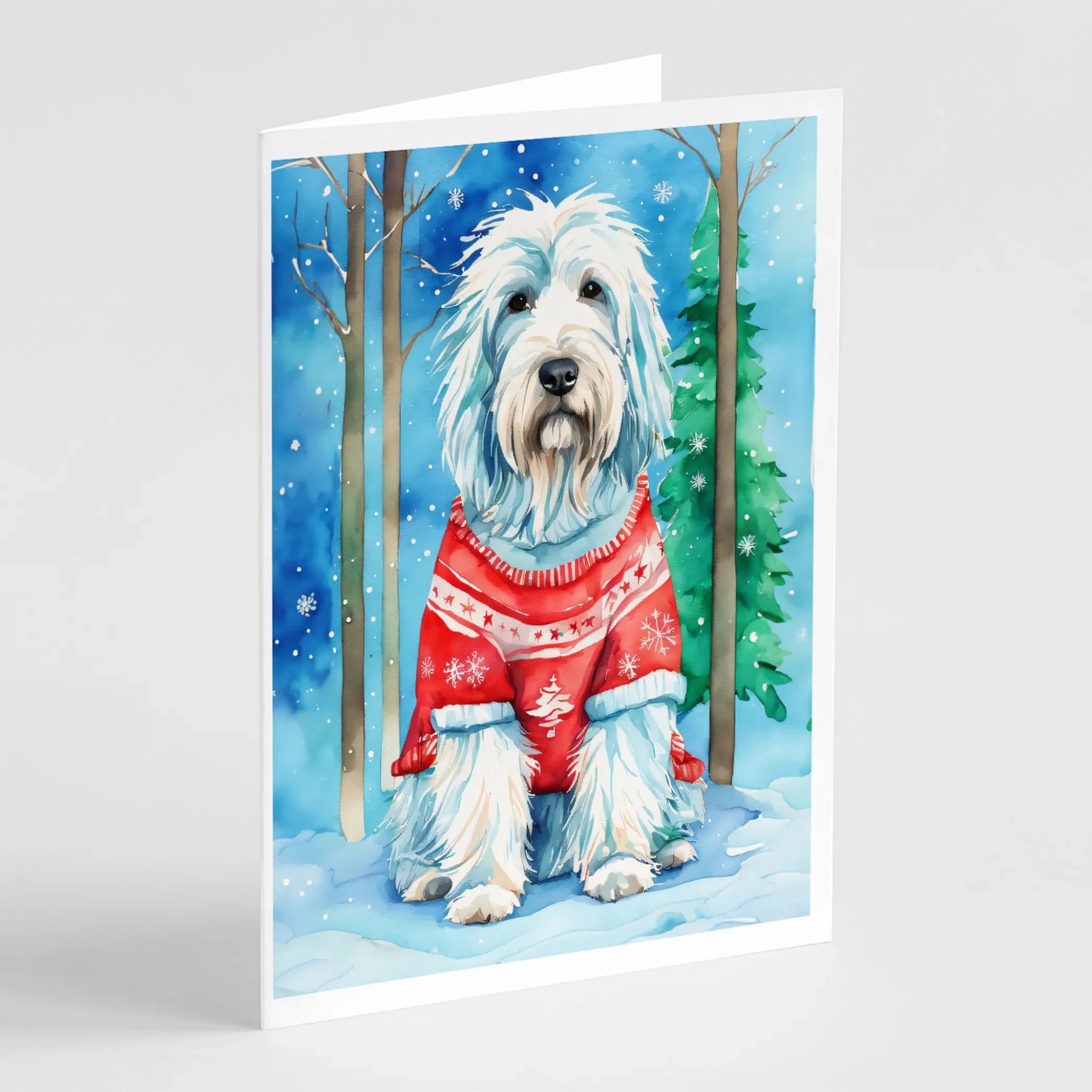 Christmas Sweaters Greeting Cards - Size: 5X7 | Pack Of: 8 | Collection name: Christmas sweaters-AMAZON FACTORY