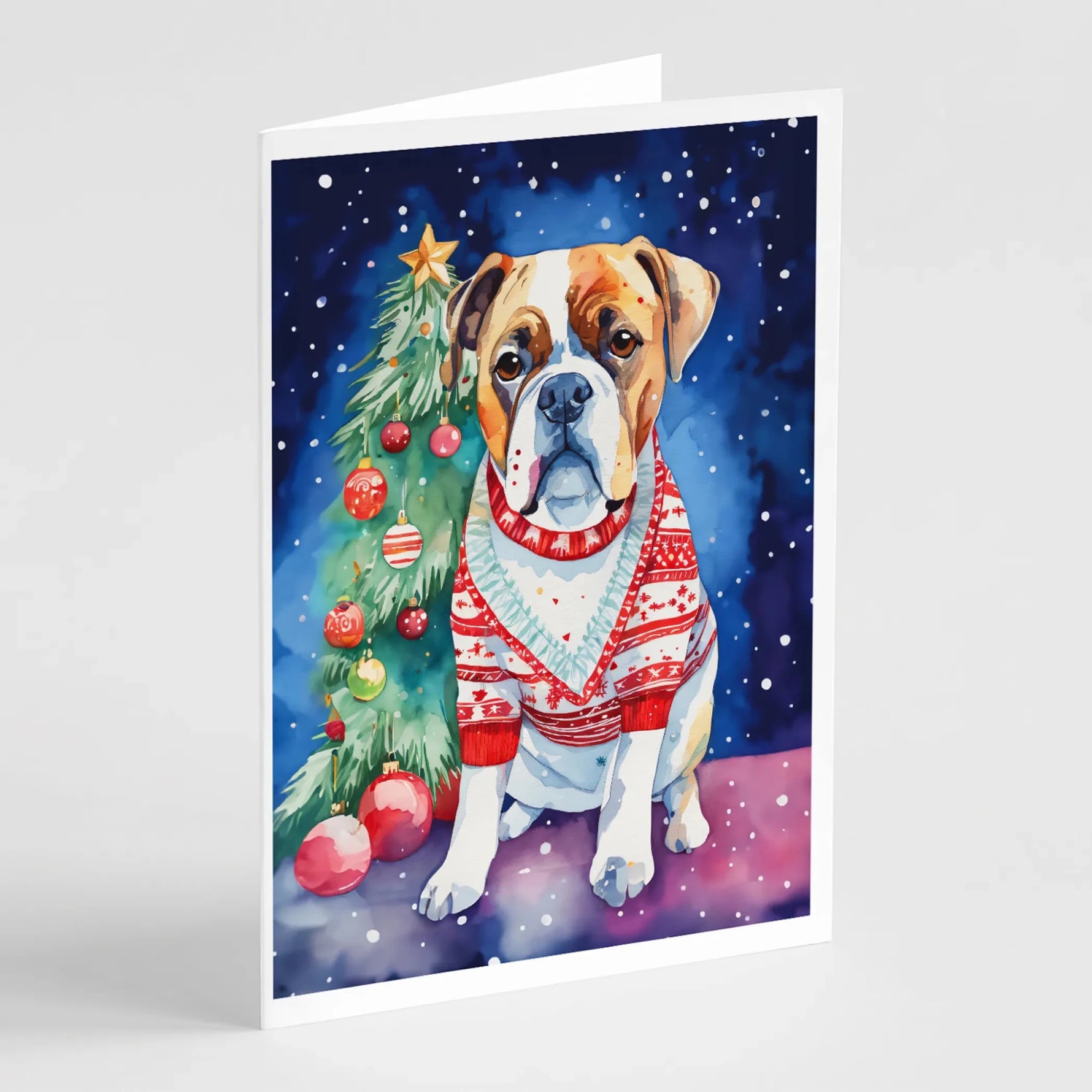 Christmas Sweaters Greeting Cards - Size: 5X7 | Pack Of: 8 | Collection name: Christmas sweaters-AMAZON FACTORY