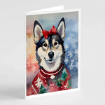 Christmas Sweaters Greeting Cards - Size: 5X7 | Pack Of: 8 | Collection name: Christmas sweaters-AMAZON FACTORY