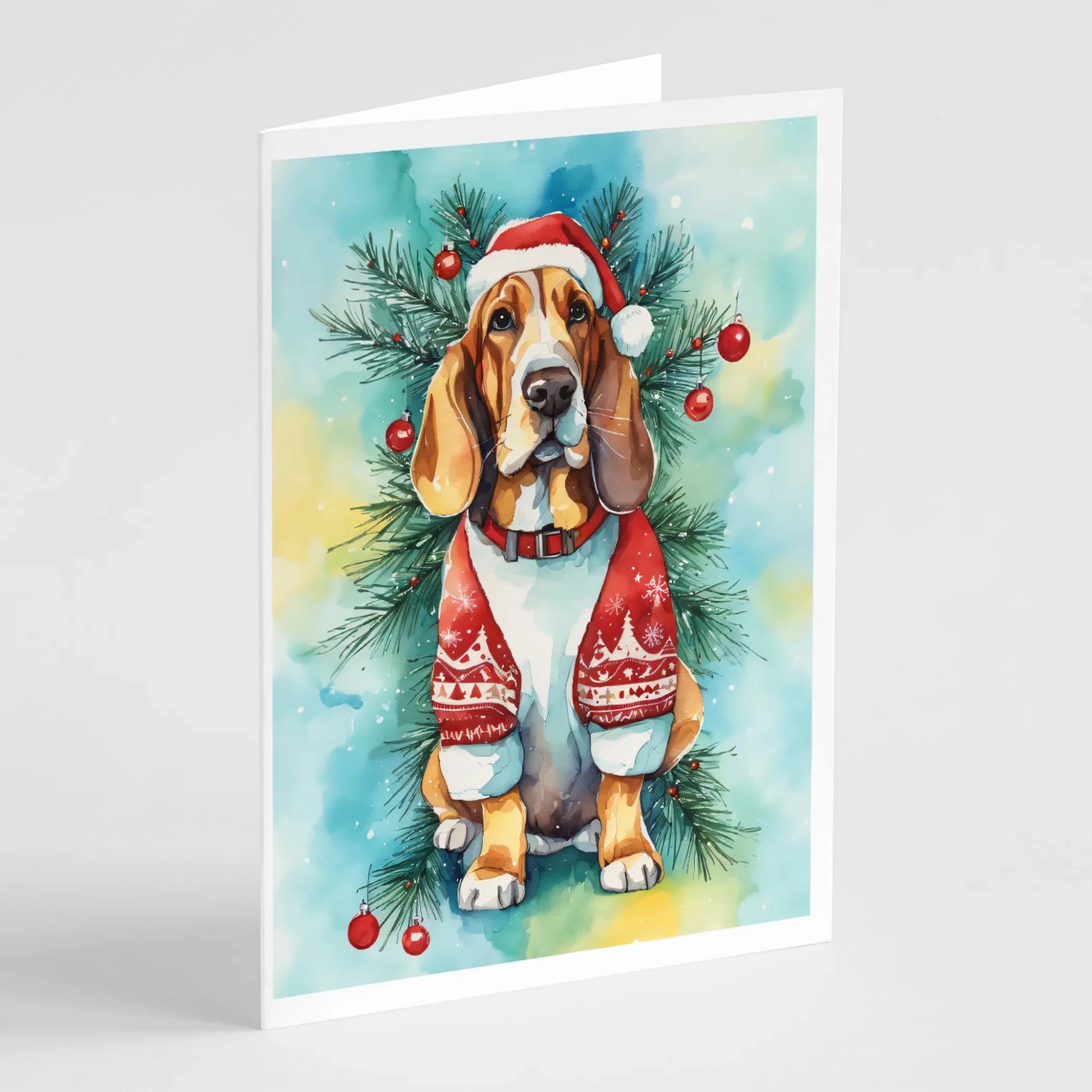 Christmas Sweaters Greeting Cards - Size: 5X7 | Pack Of: 8 | Collection name: Christmas sweaters-AMAZON FACTORY