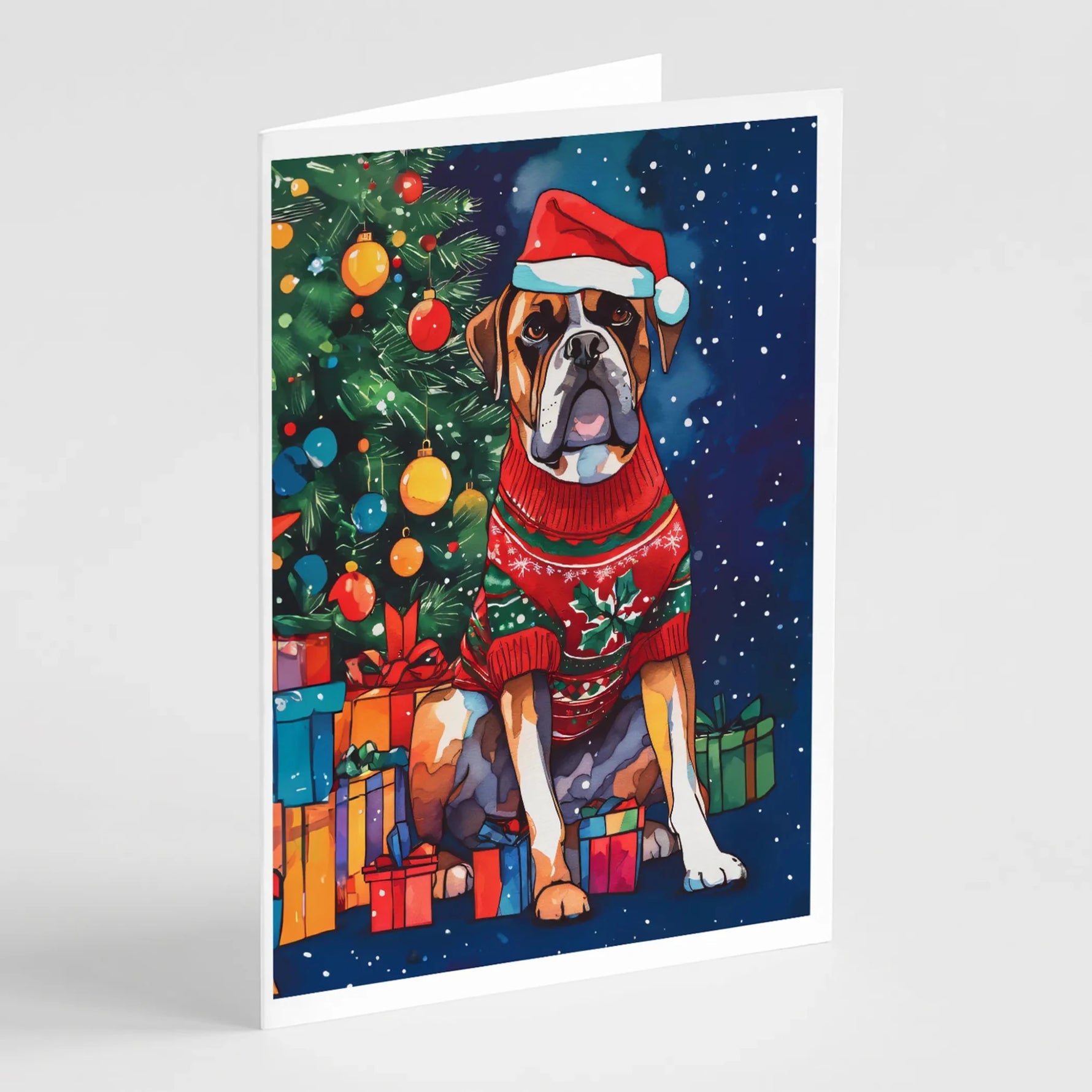 Christmas Sweaters Greeting Cards - Size: 5X7 | Pack Of: 8 | Collection name: Christmas sweaters-AMAZON FACTORY