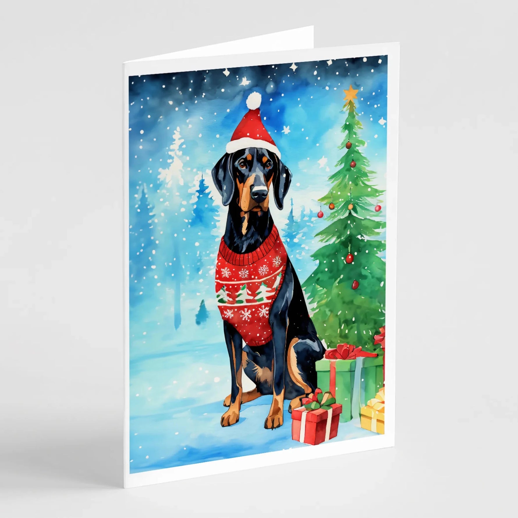 Christmas Sweaters Greeting Cards - Size: 5X7 | Pack Of: 8 | Collection name: Christmas sweaters-AMAZON FACTORY