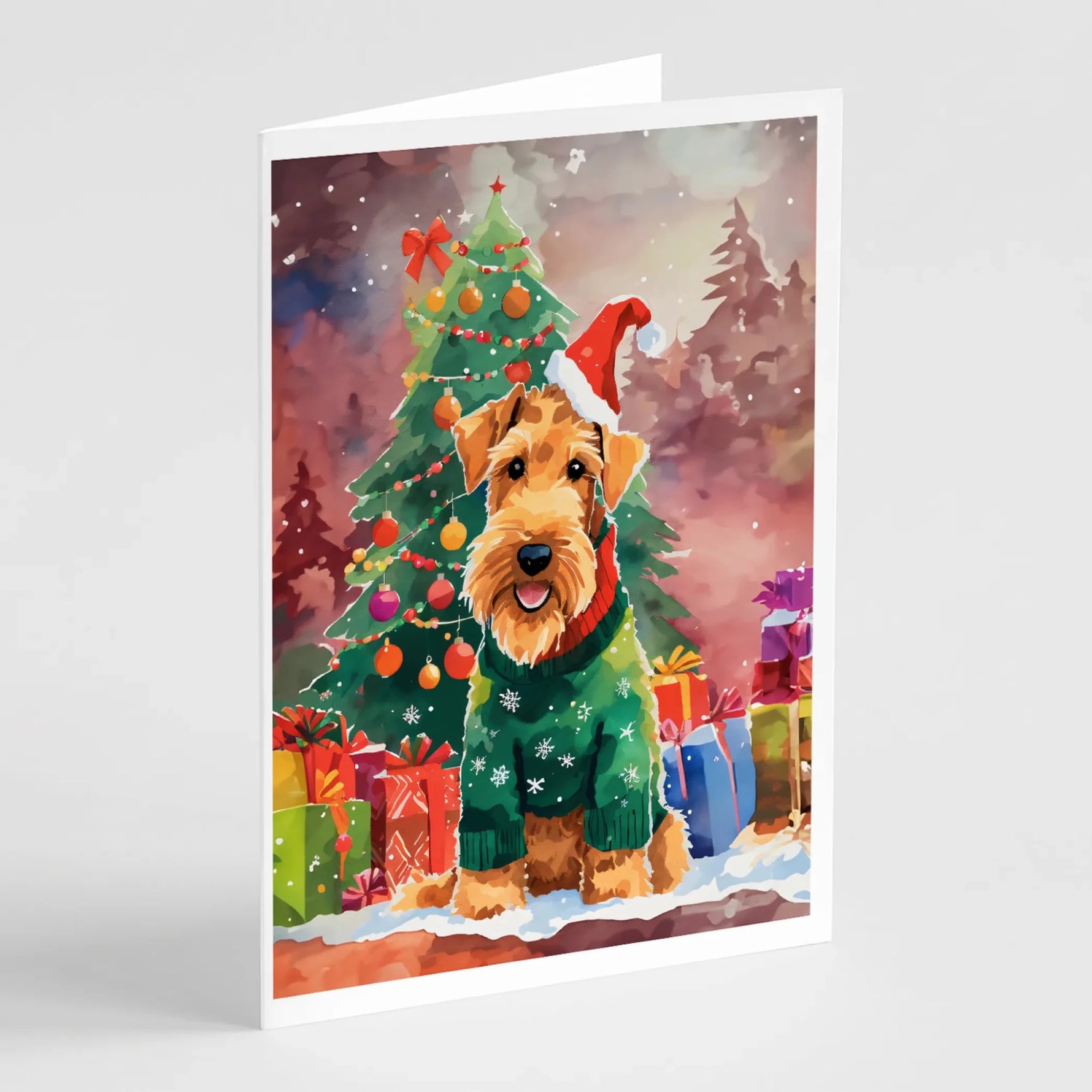 Christmas Sweaters Greeting Cards - Size: 5X7 | Pack Of: 8 | Collection name: Christmas sweaters-AMAZON FACTORY