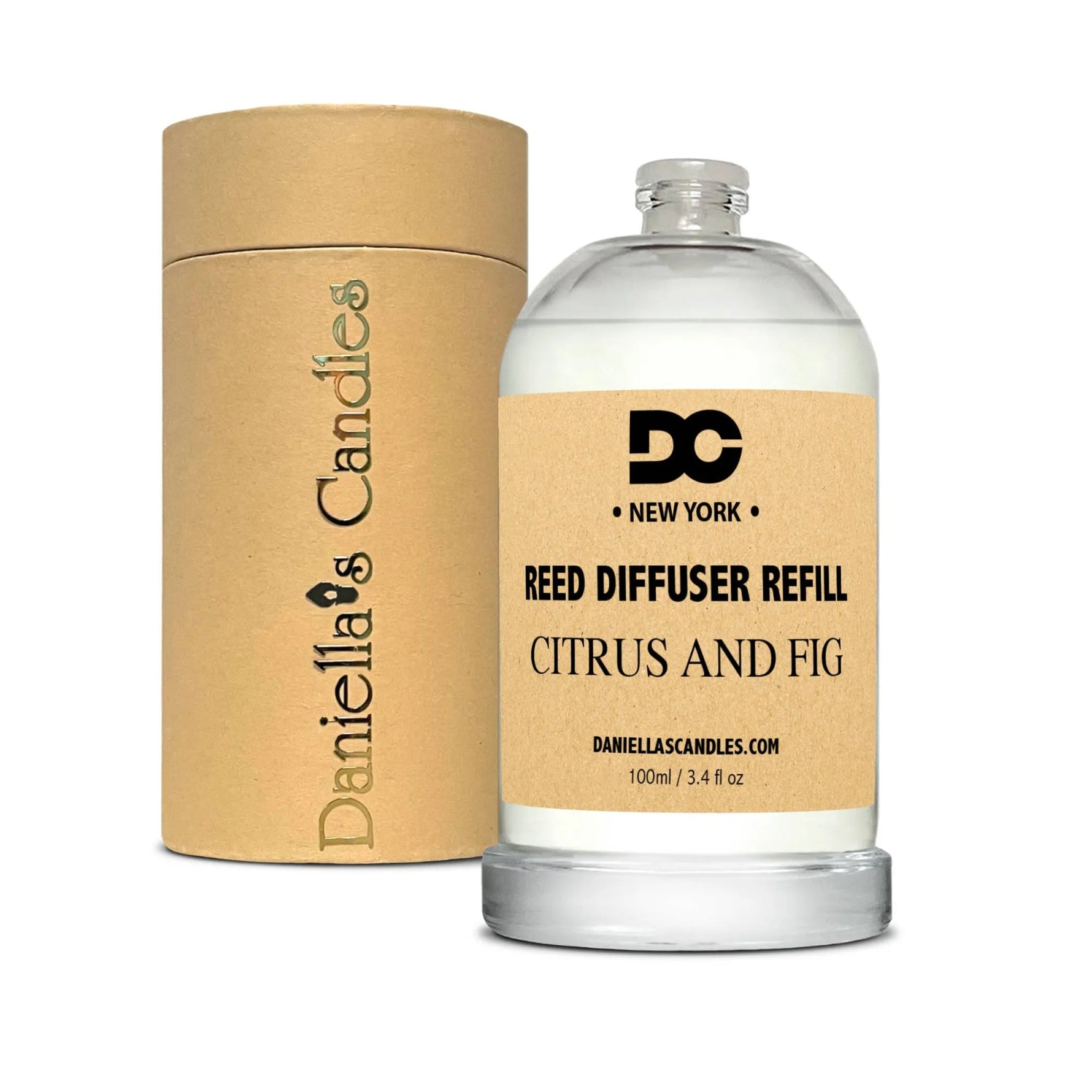"Citrus and Fig" Reed Diffuser Refill Oil - AMAZON FACTORY