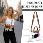 Clear Bag for Stadium Events,Small Clear Purse Crossbody Bags for Women for World Cup 2026 Party Concert Sport Events-AMAZON FACTORY