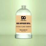 "Coconut Lime" Verbena Reed Diffuser Refill Oil - AMAZON FACTORY