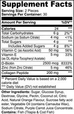 Collagen Gummies – Skin, Hair & Nail Support-AMAZON FACTORY