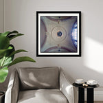 Courtside Market Grand Central - Interior Ceiling Framed Canvas-AMAZON FACTORY