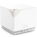 Cube White Wood Essential Oil Diffuser - AMAZON FACTORY