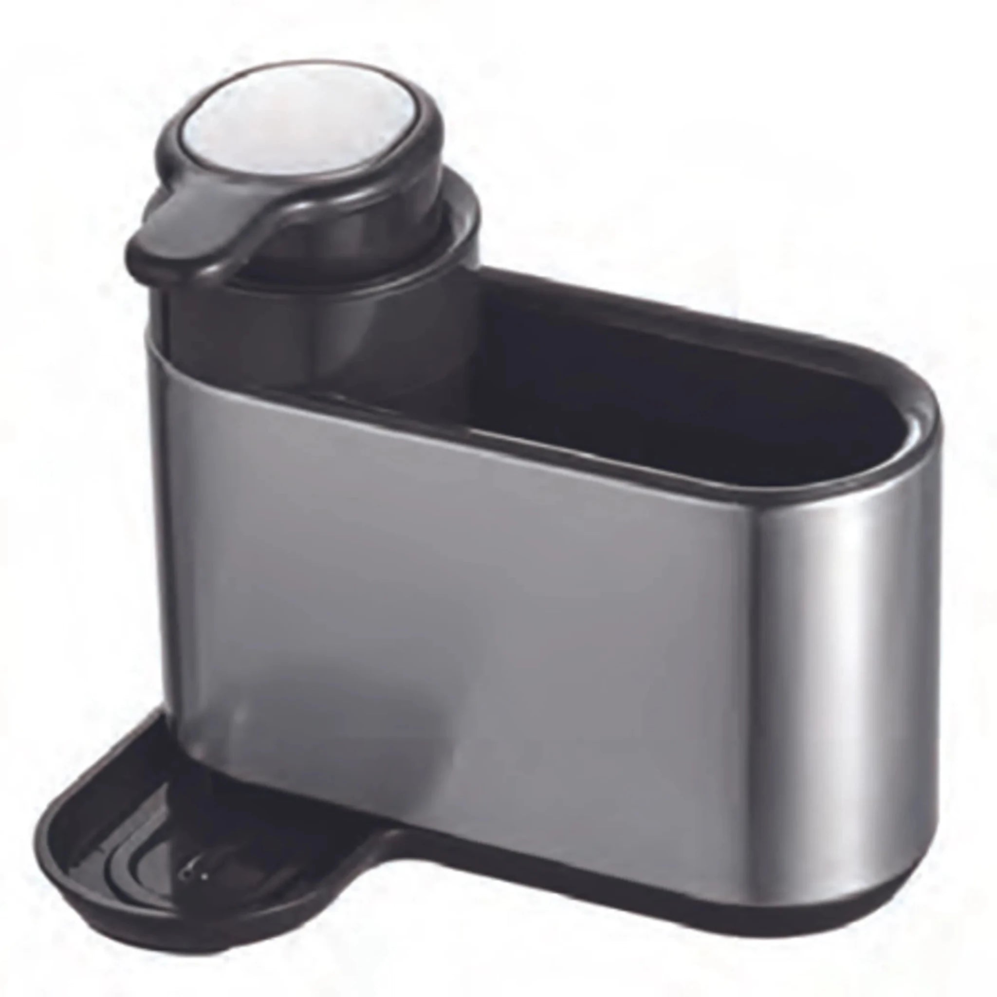 Cuisine Collection 7"Wx6"H Kitchen Sink Caddy with Pump, Fingerprint Resistant Matt Finish-AMAZON FACTORY