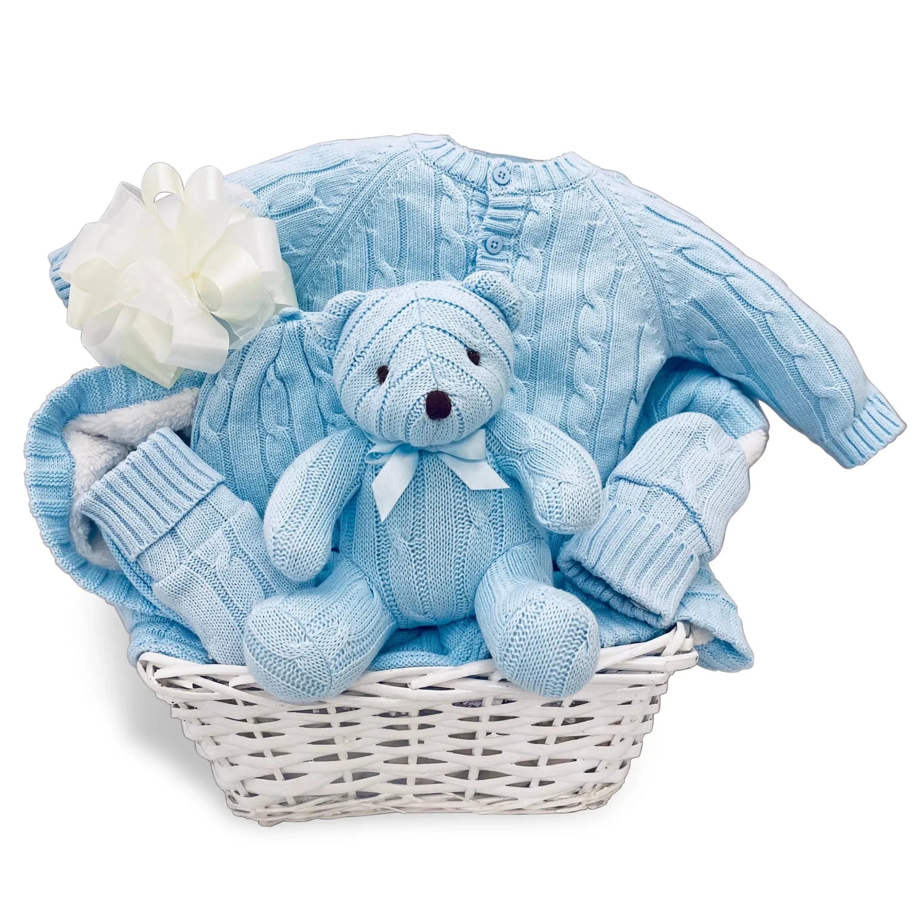 Dashing in Blue Baby Boy Gift Basket-AMAZON FACTORY