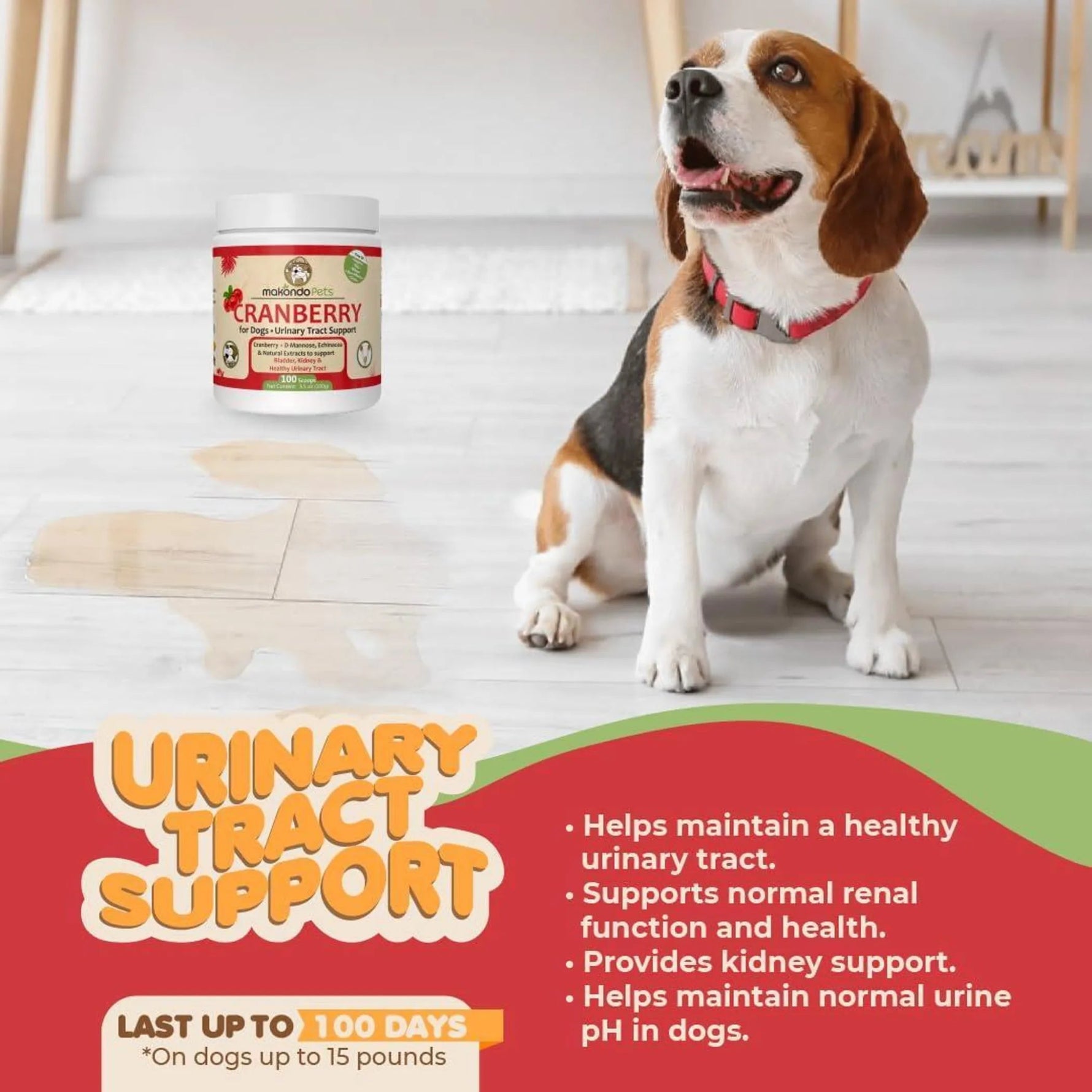 Crenberry for Dogs. Urinary Tract Support-AMAZON FACTORY