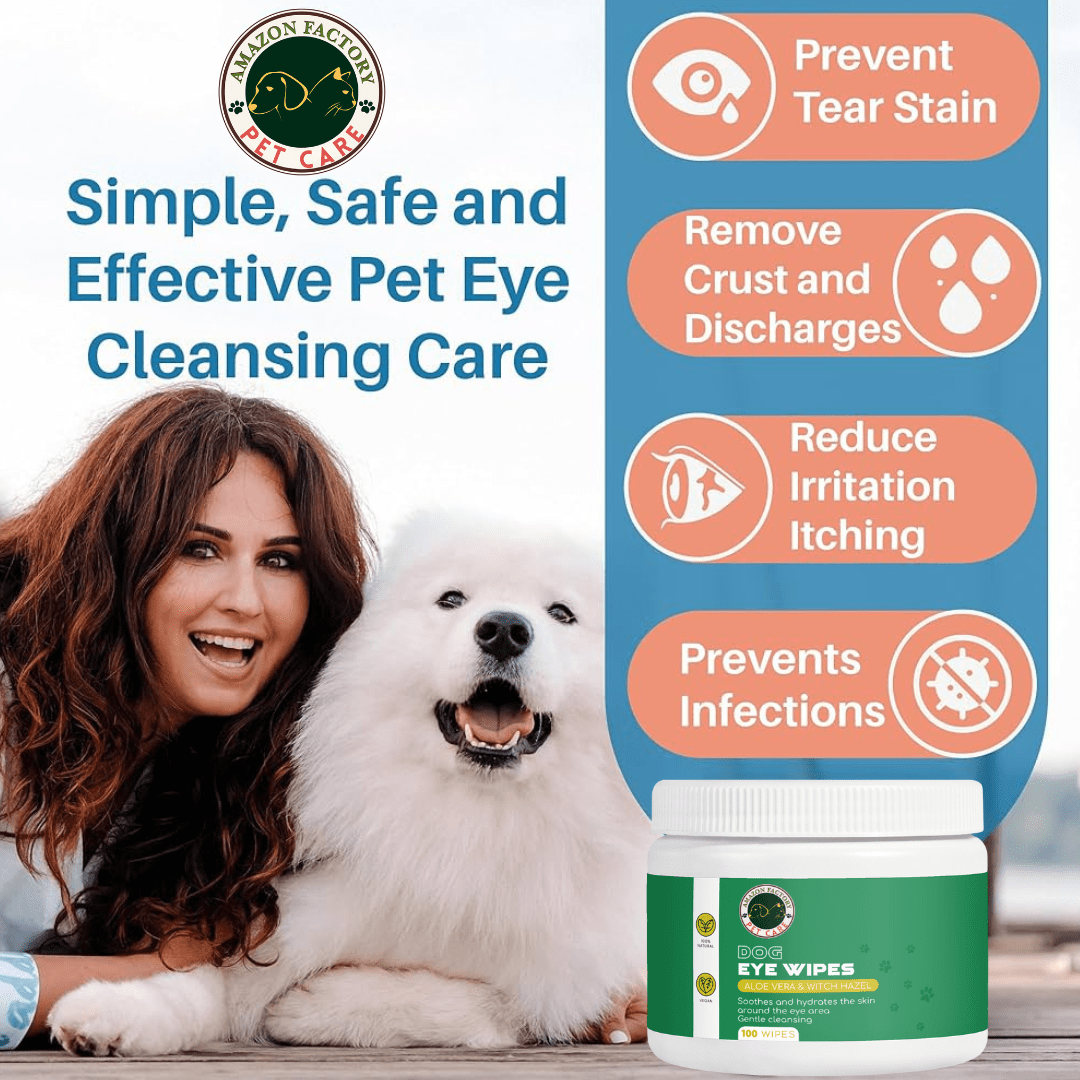 Dog Eye Wipes - AMAZON FACTORY