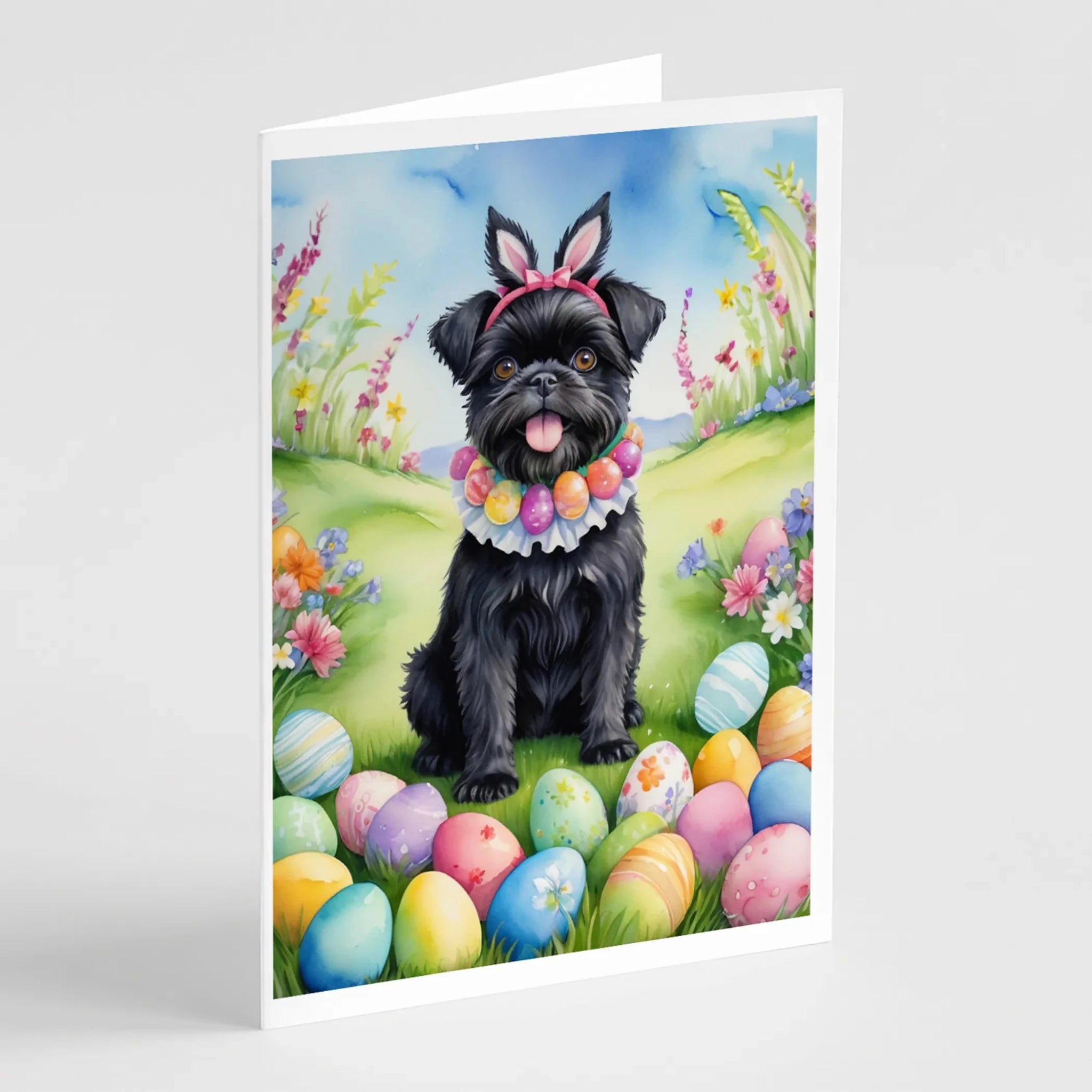 Easter Egg Hunt Greeting Cards - Size: 5X7 | Pack Of: 8 | Collection name: Easter egg hunt-AMAZON FACTORY