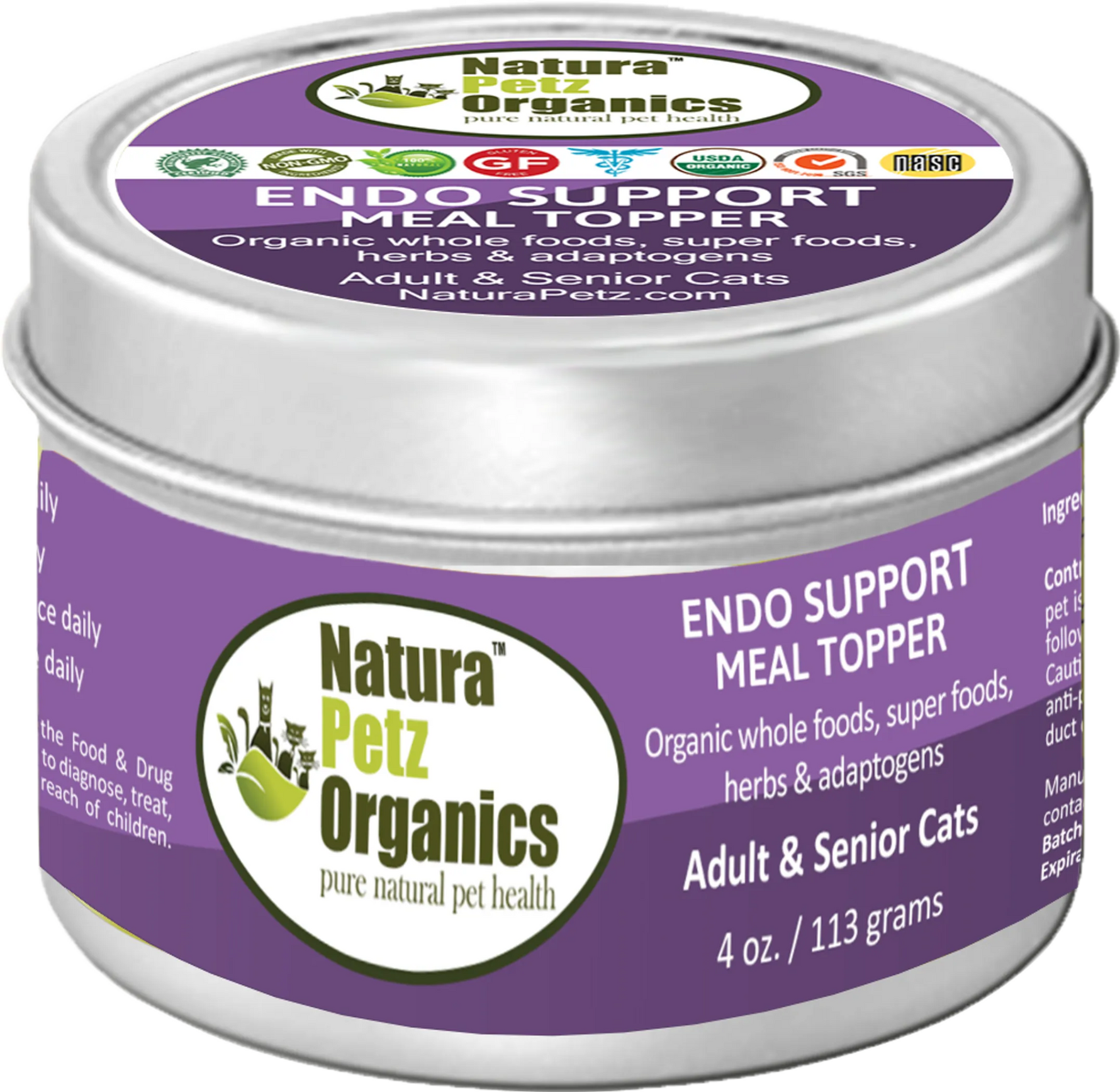 Natura Petz Organics Endo Support Meal Topper For Dogs And Cats-AMAZON FACTORY