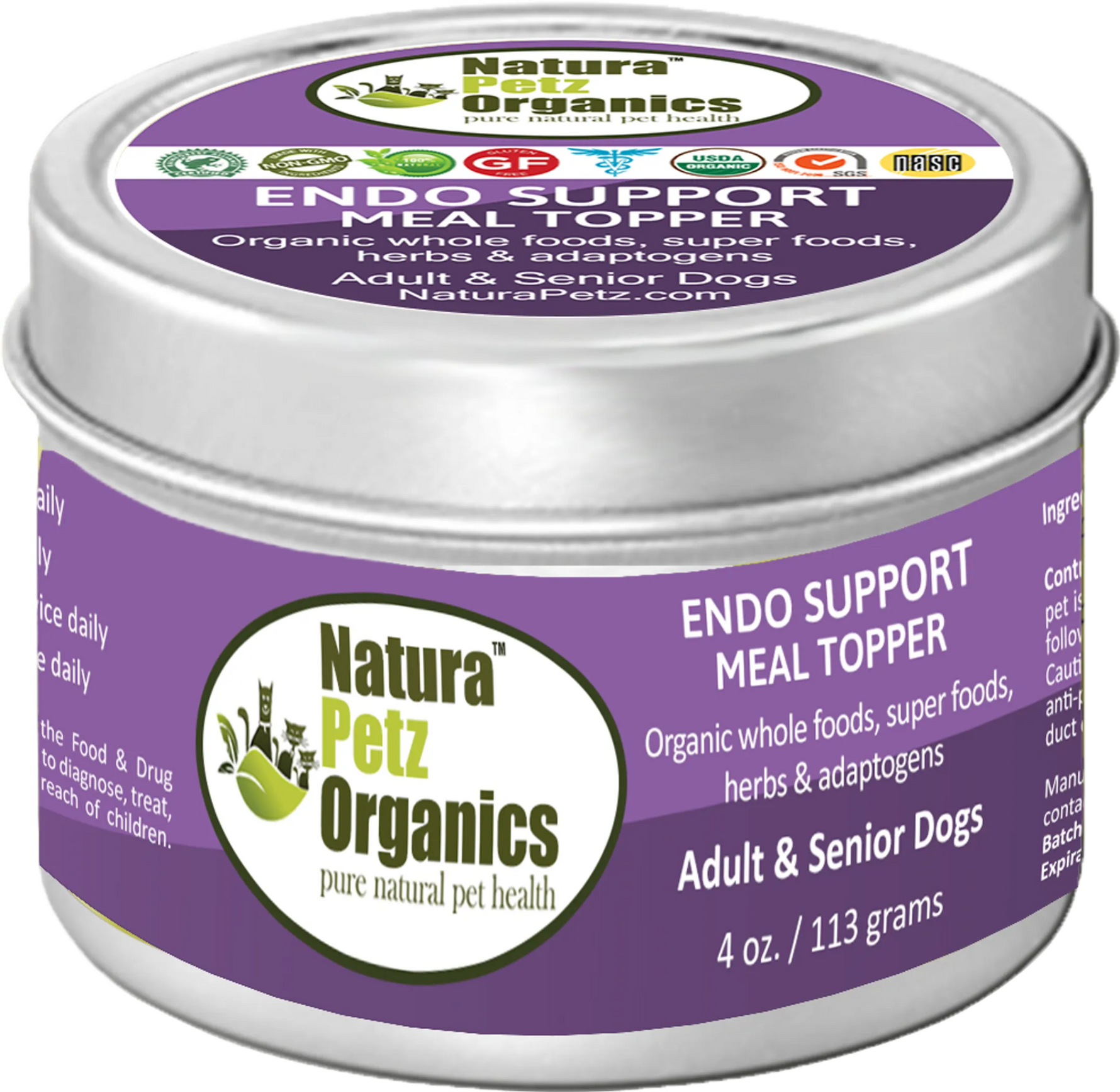 Natura Petz Organics Endo Support Meal Topper For Dogs And Cats-AMAZON FACTORY