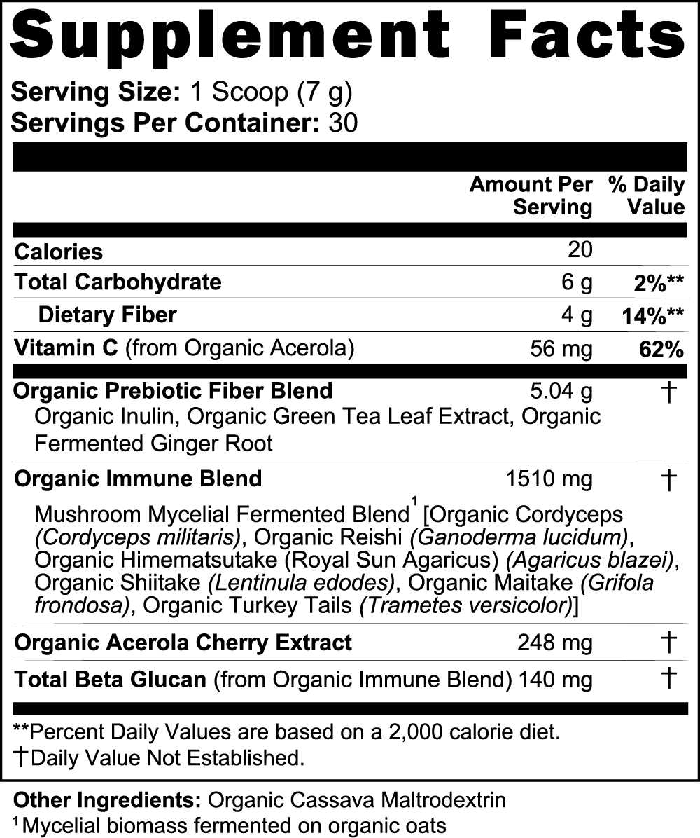 Fermented Mushroom Blend – Immune Support & Wellness-AMAZON FACTORY