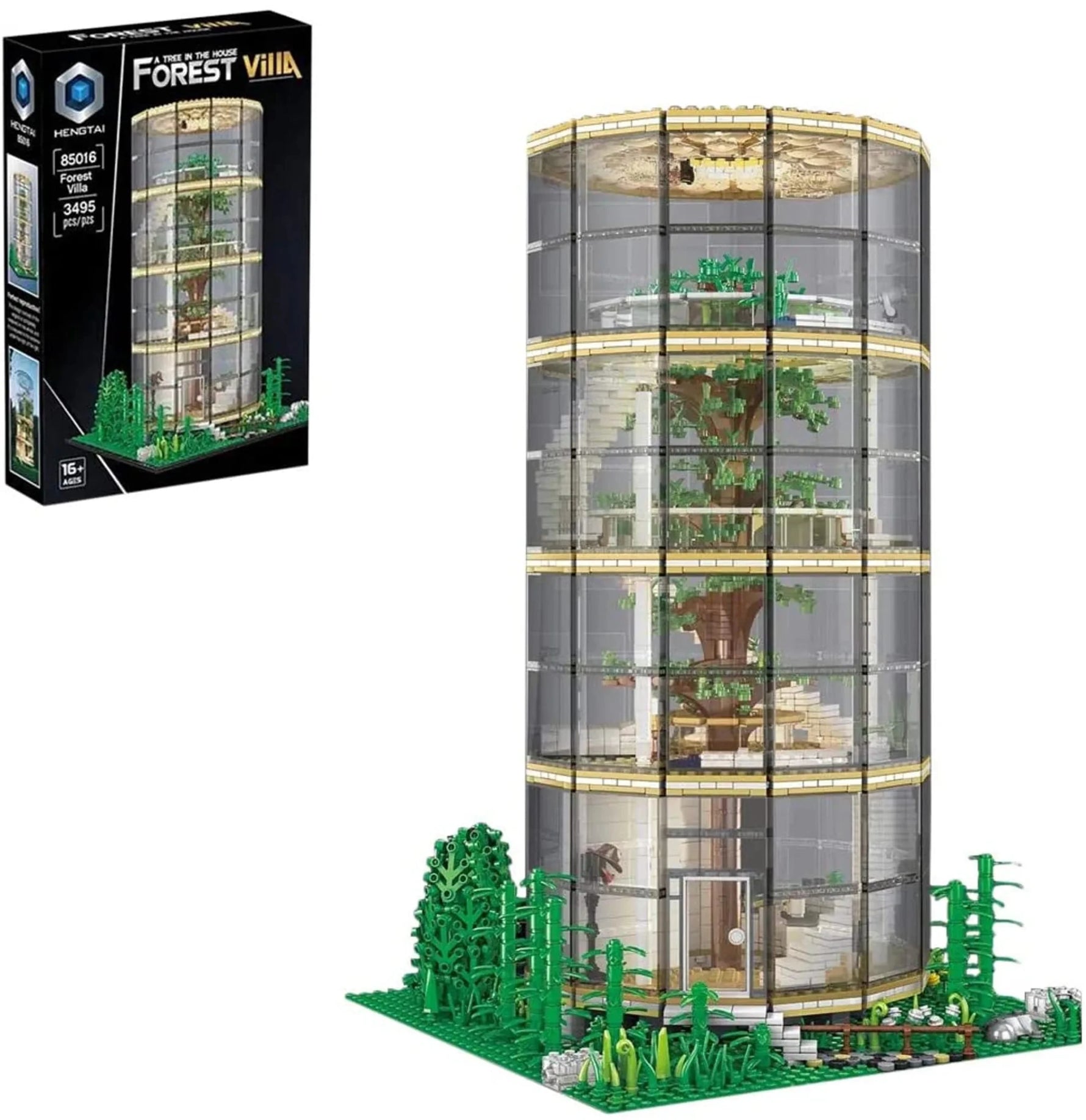 Forest villa block set-AMAZON FACTORY