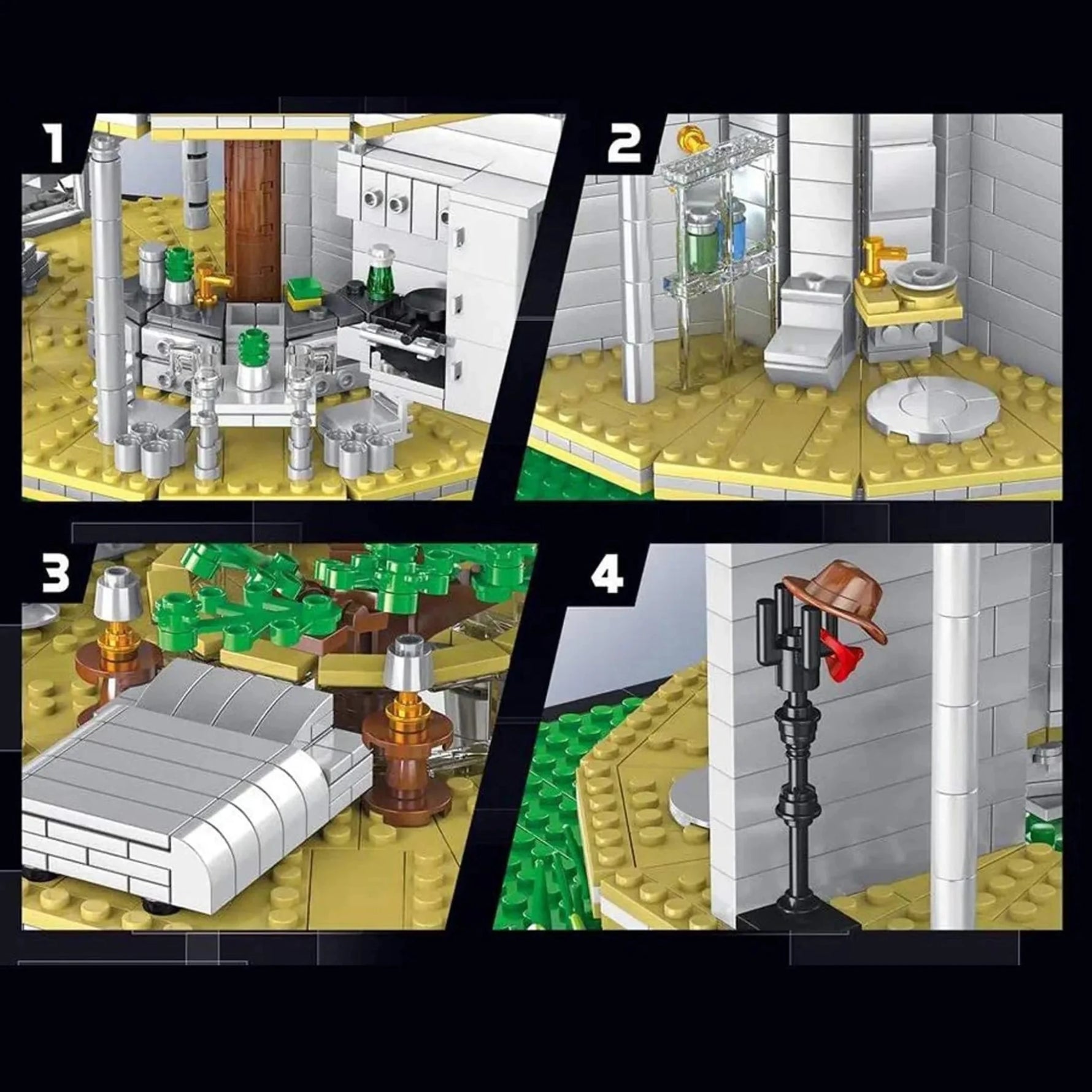 Forest villa block set-AMAZON FACTORY