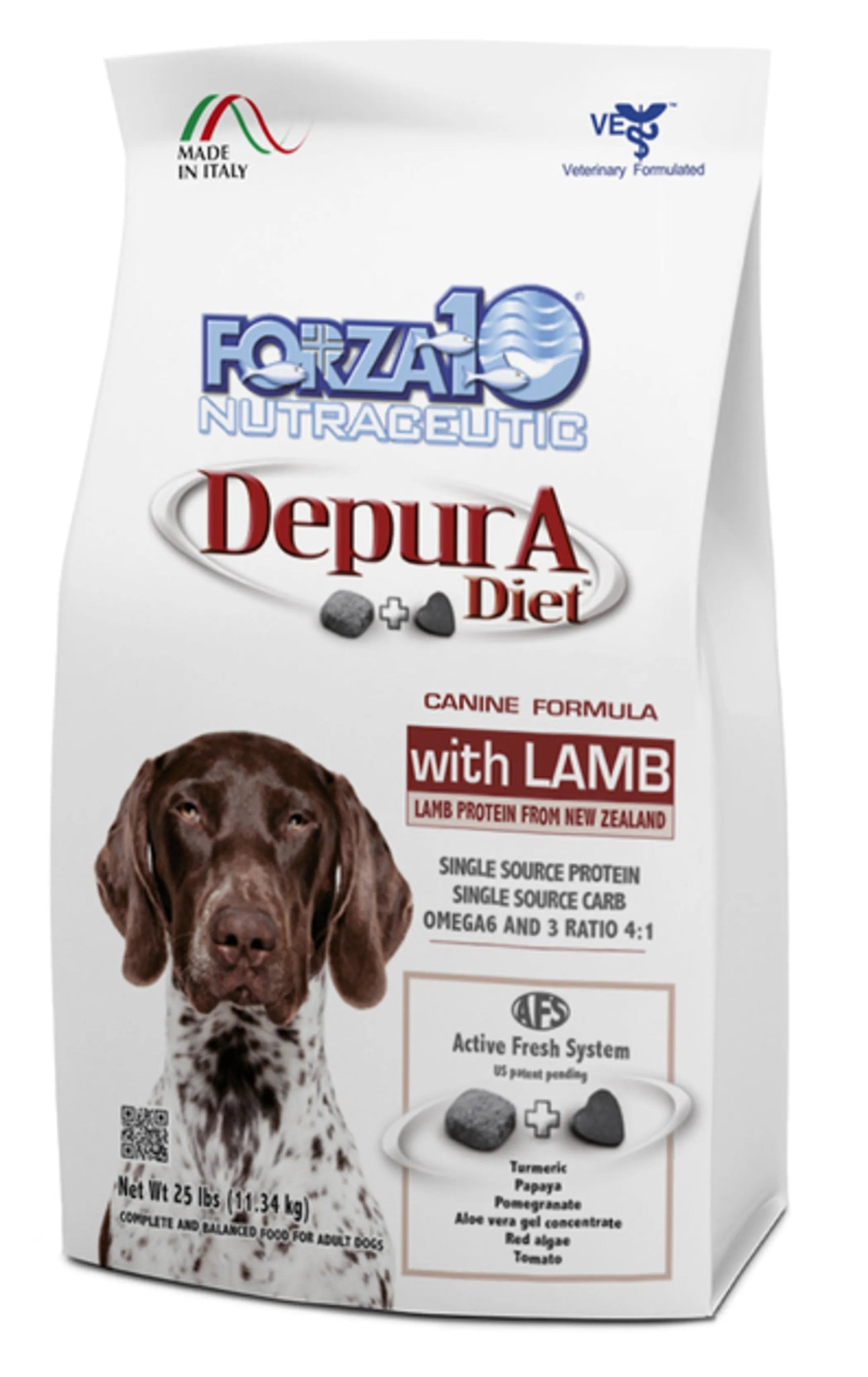 Forza10 Active Depura Diet Lamb Dry Dog Food-AMAZON FACTORY