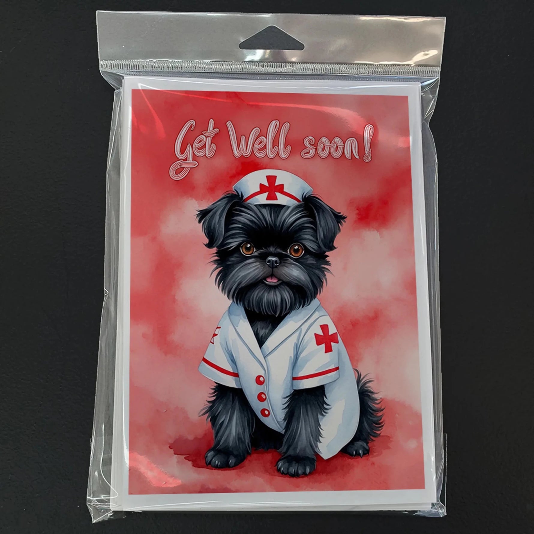 Get Well Soon Greeting Cards - Size: 5X7 | Pack Of: 1 | Collection name: Get well soon-AMAZON FACTORY