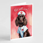 Get Well Soon Greeting Cards - Size: 5X7 | Pack Of: 1 | Collection name: Get well soon-AMAZON FACTORY