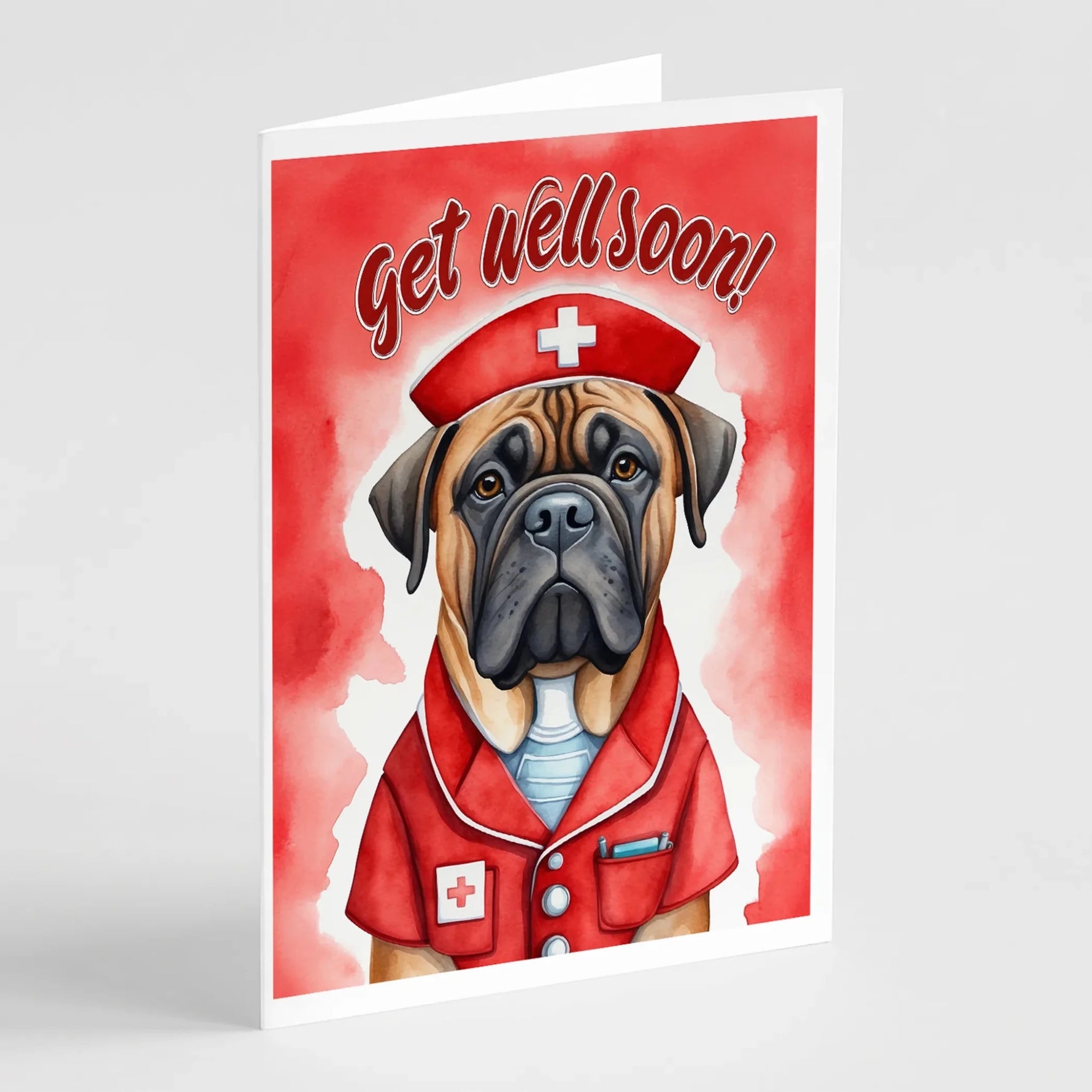Get Well Soon Greeting Cards - Size: 5X7 | Pack Of: 1 | Collection name: Get well soon-AMAZON FACTORY