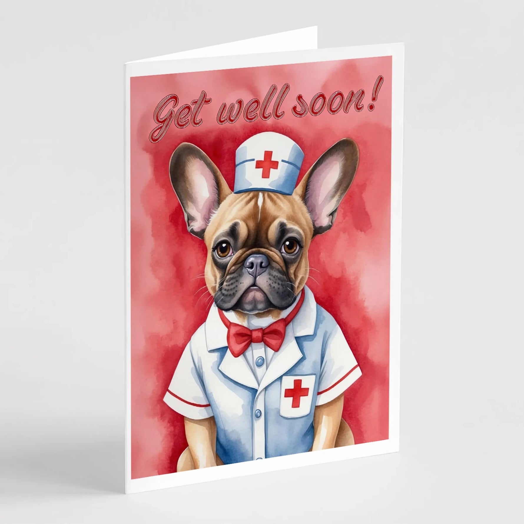Get Well Soon Greeting Cards - Size: 5X7 | Pack Of: 1 | Collection name: Get well soon-AMAZON FACTORY