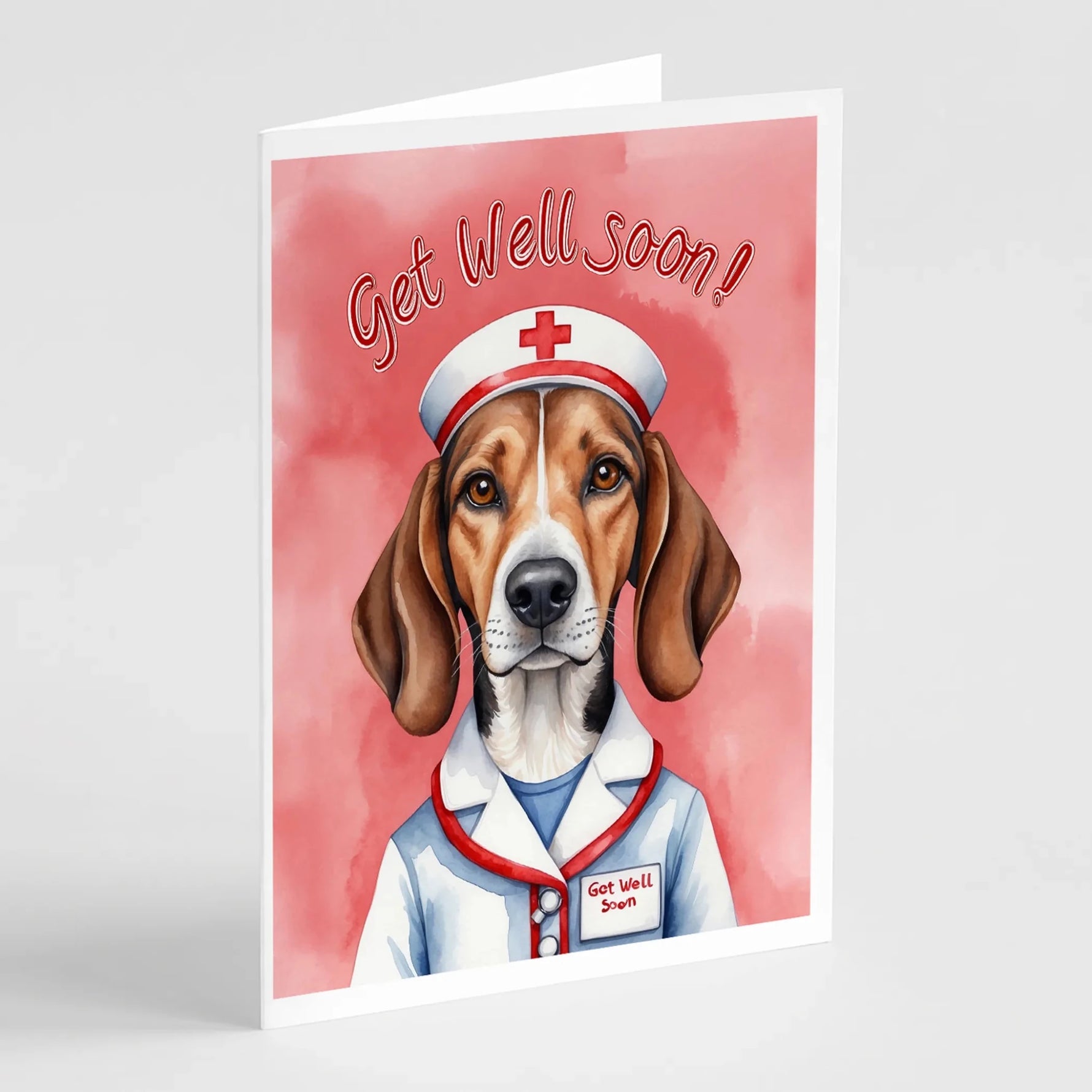 Get Well Soon Greeting Cards - Size: 5X7 | Pack Of: 1 | Collection name: Get well soon-AMAZON FACTORY