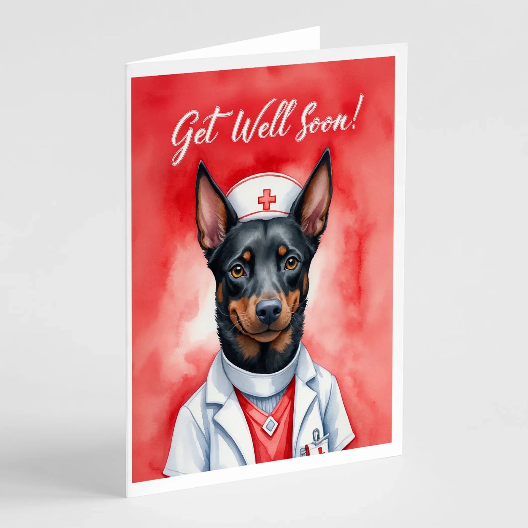 Get Well Soon Greeting Cards - Size: 5X7 | Pack Of: 1 | Collection name: Get well soon-AMAZON FACTORY