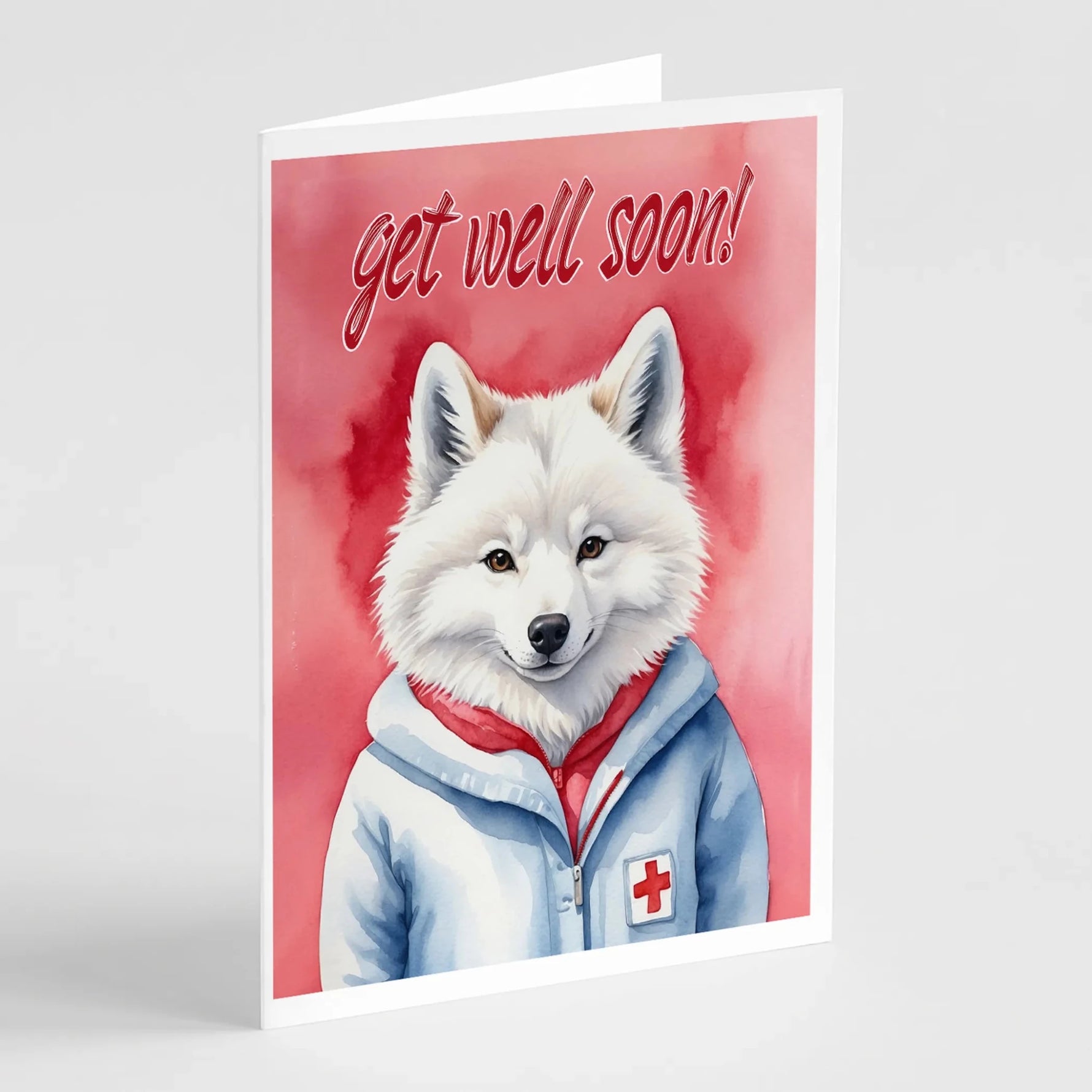 Get Well Soon Greeting Cards - Size: 5X7 | Pack Of: 1 | Collection name: Get well soon-AMAZON FACTORY