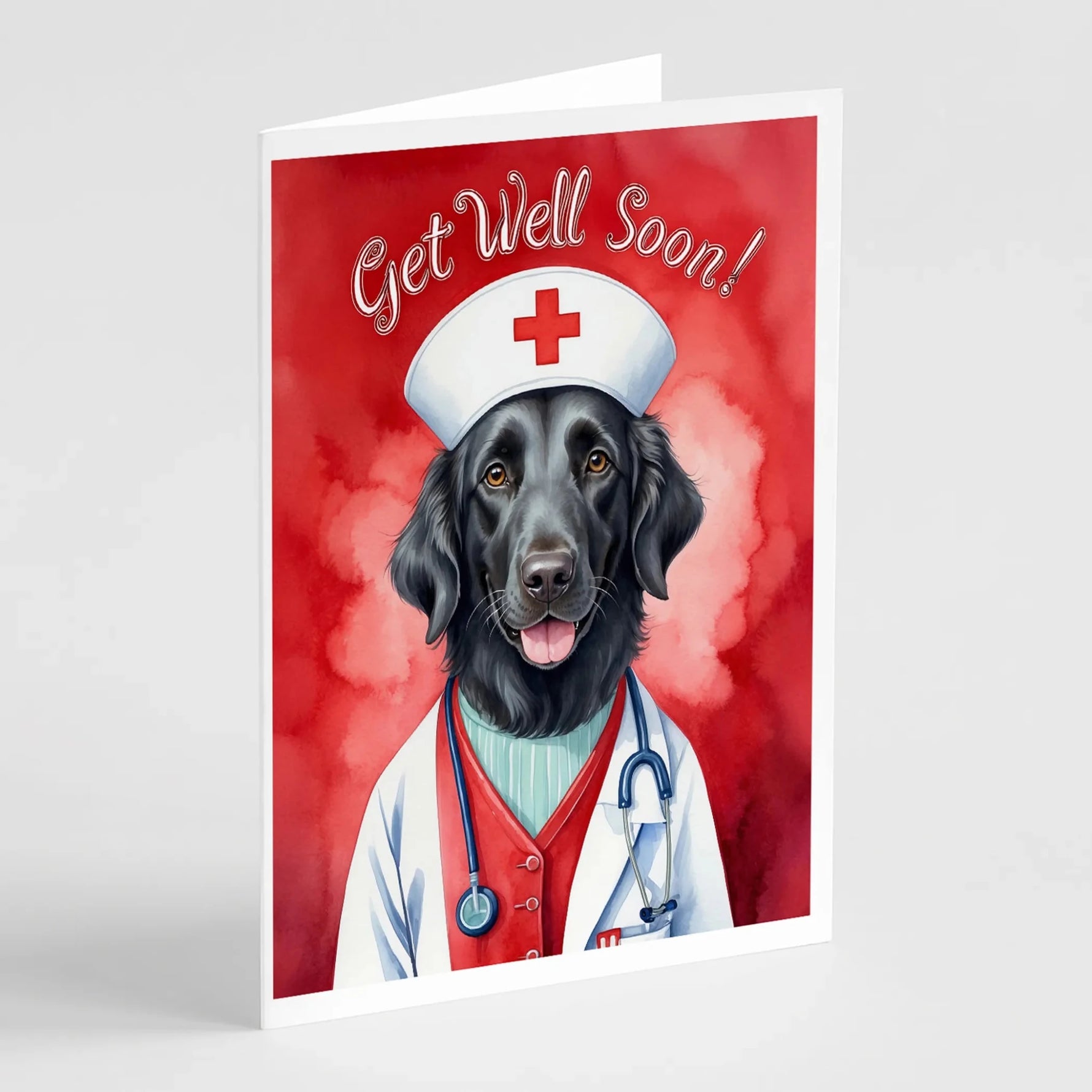 Get Well Soon Greeting Cards - Size: 5X7 | Pack Of: 1 | Collection name: Get well soon-AMAZON FACTORY