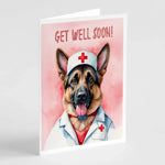 Get Well Soon Greeting Cards - Size: 5X7 | Pack Of: 1 | Collection name: Get well soon-AMAZON FACTORY