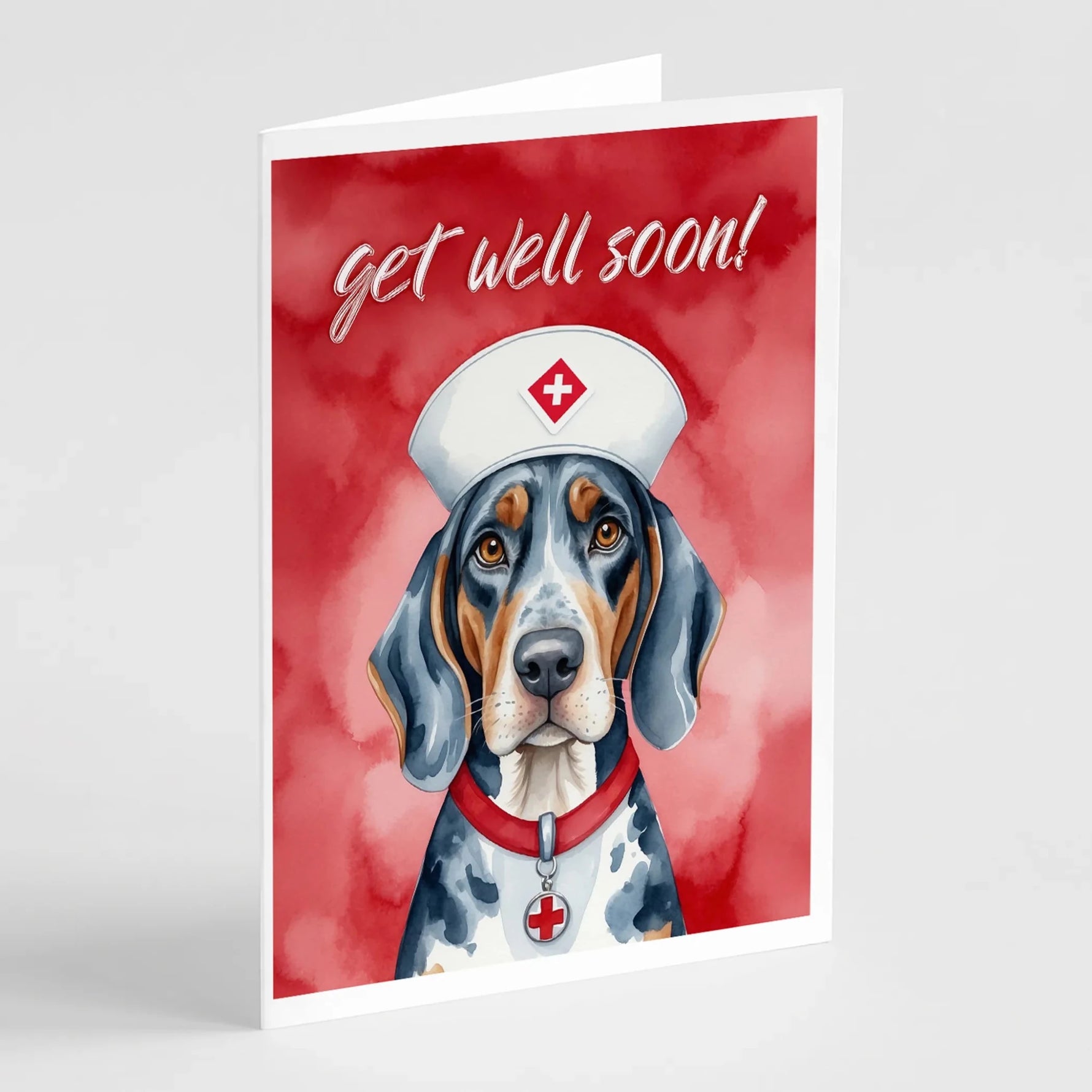 Get Well Soon Greeting Cards - Size: 5X7 | Pack Of: 1 | Collection name: Get well soon-AMAZON FACTORY