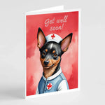 Get Well Soon Greeting Cards - Size: 5X7 | Pack Of: 1 | Collection name: Get well soon-AMAZON FACTORY