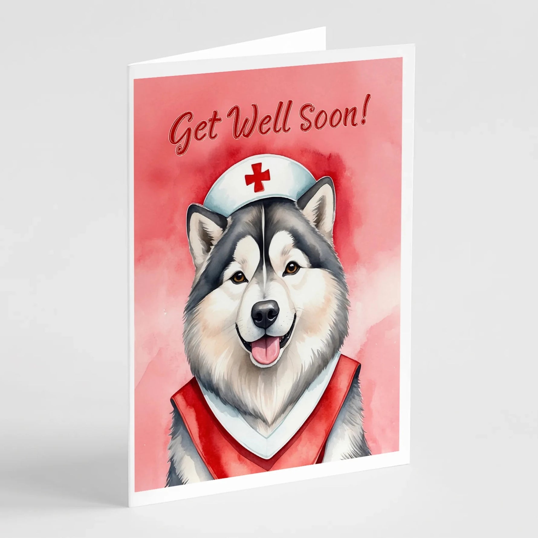 Get Well Soon Greeting Cards - Size: 5X7 | Pack Of: 1 | Collection name: Get well soon-AMAZON FACTORY
