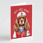 Get Well Soon Greeting Cards - Size: 5X7 | Pack Of: 1 | Collection name: Get well soon-AMAZON FACTORY