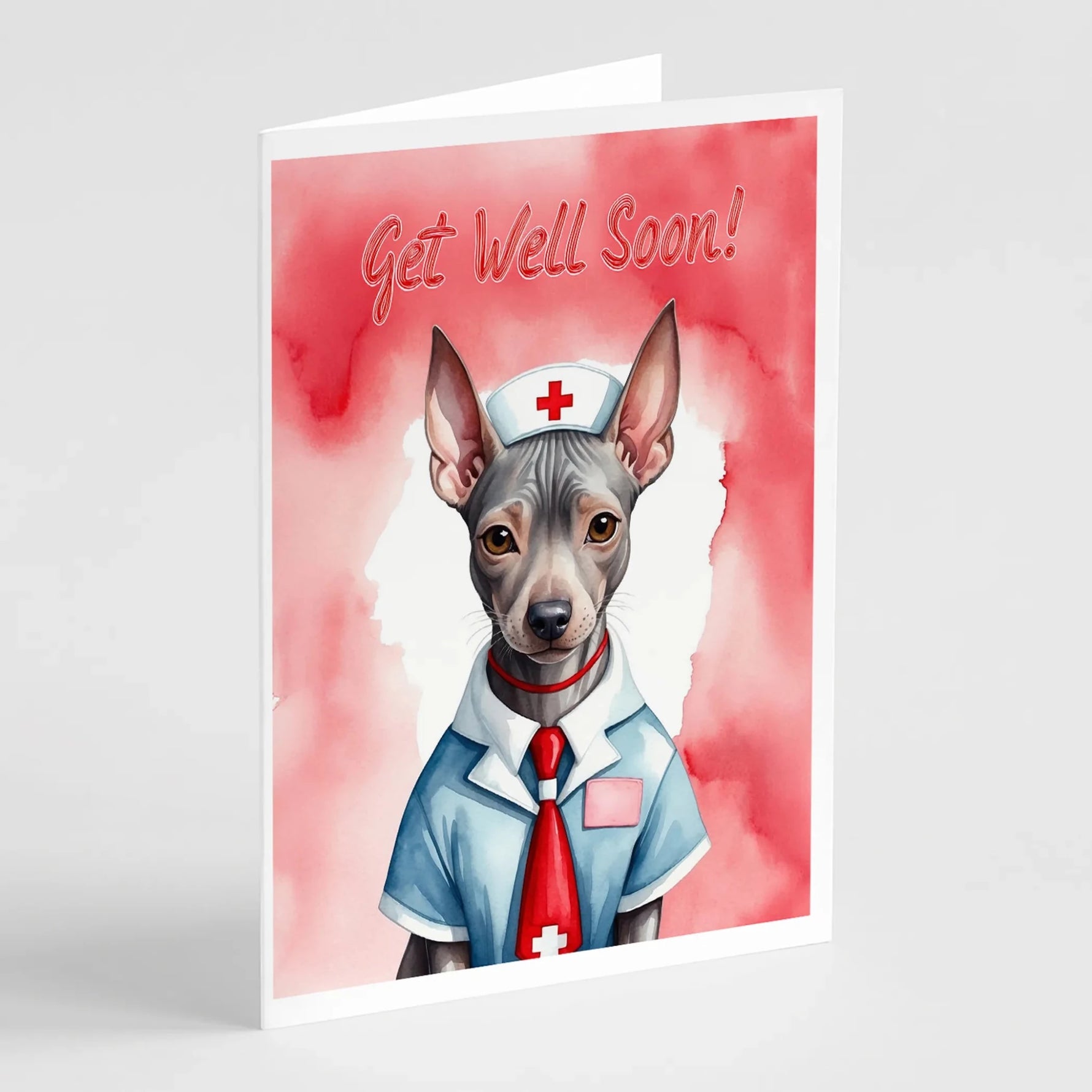 Get Well Soon Greeting Cards - Size: 5X7 | Pack Of: 1 | Collection name: Get well soon-AMAZON FACTORY