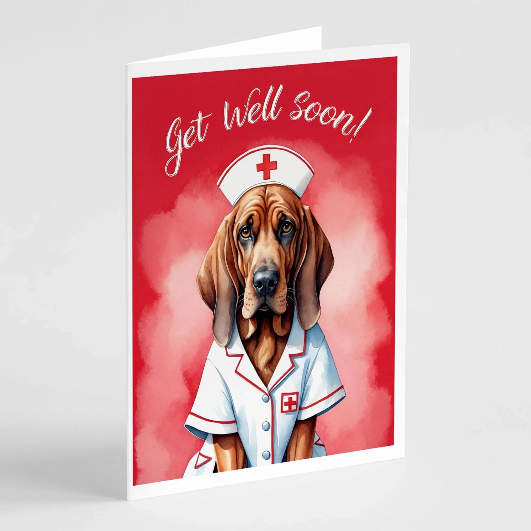 Get Well Soon Greeting Cards - Size: 5X7 | Pack Of: 1 | Collection name: Get well soon-AMAZON FACTORY