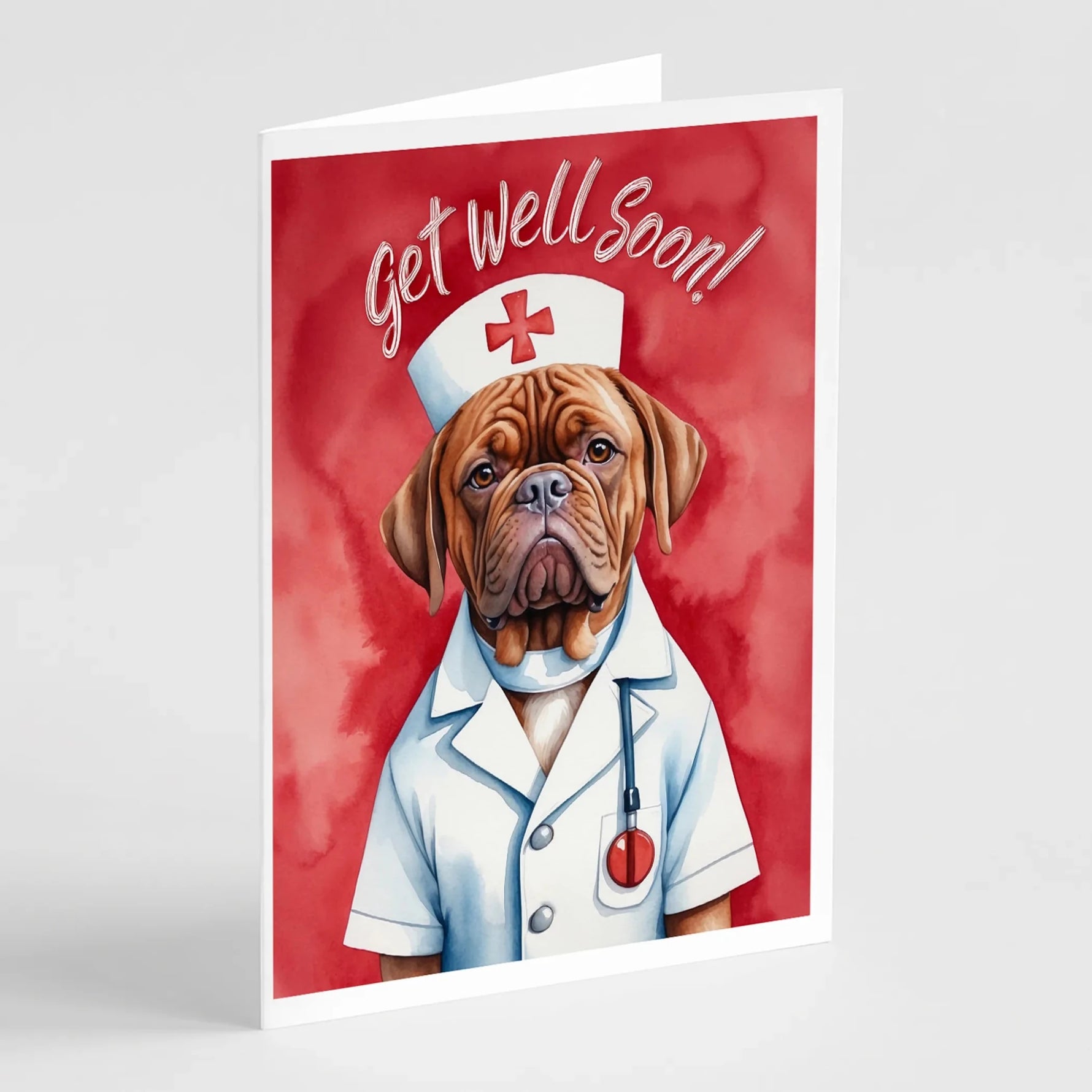 Get Well Soon Greeting Cards - Size: 5X7 | Pack Of: 1 | Collection name: Get well soon-AMAZON FACTORY