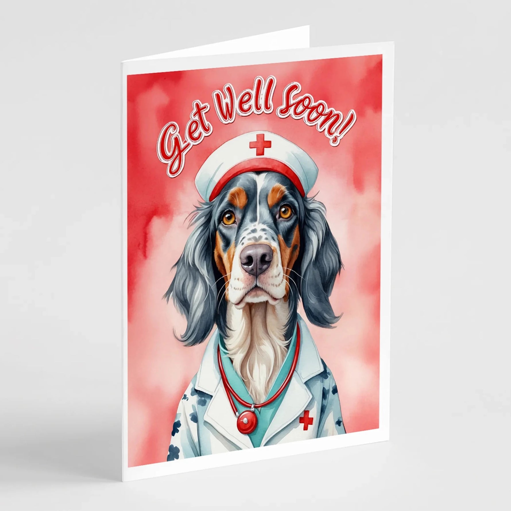 Get Well Soon Greeting Cards - Size: 5X7 | Pack Of: 1 | Collection name: Get well soon-AMAZON FACTORY
