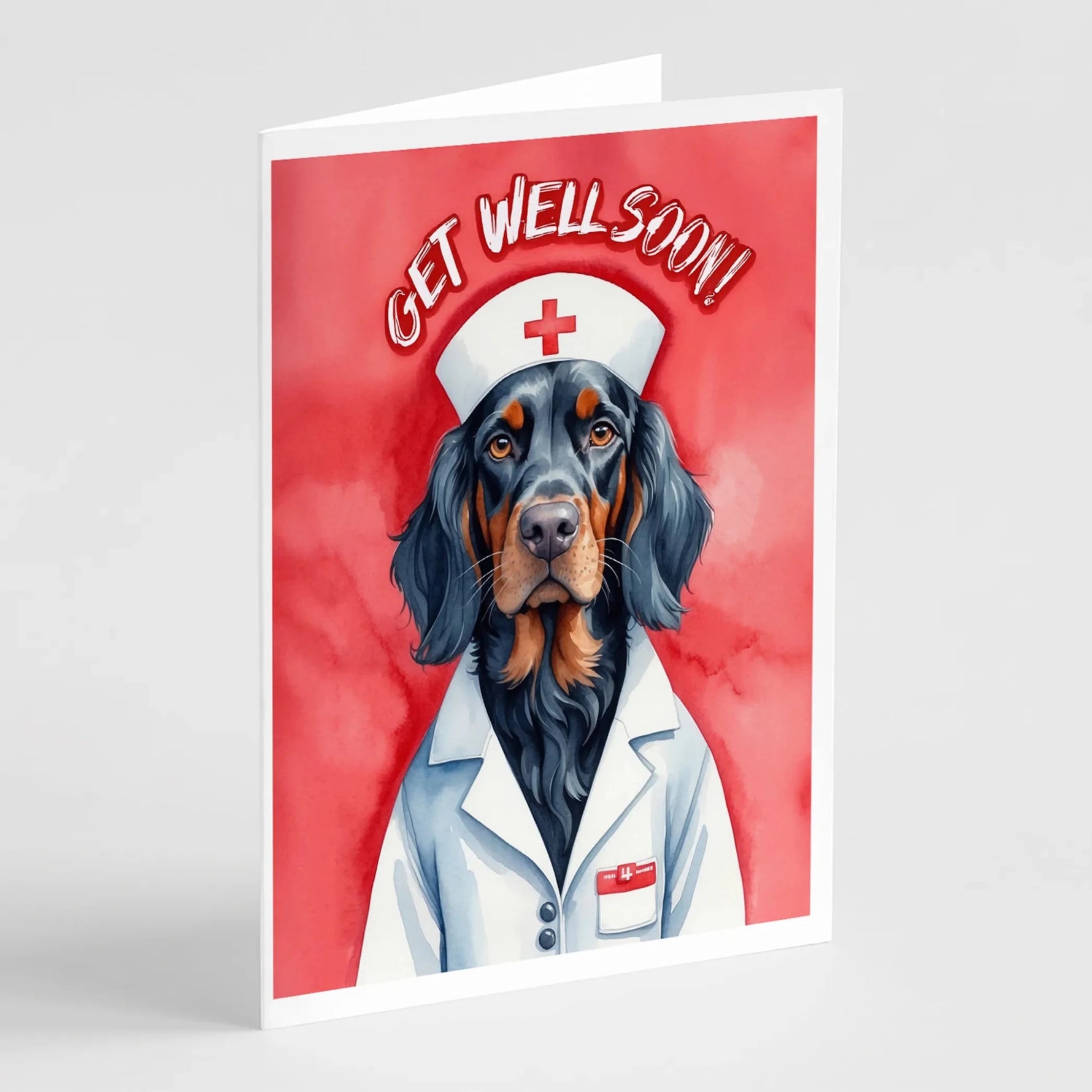 Get Well Soon Greeting Cards - Size: 5X7 | Pack Of: 1 | Collection name: Get well soon-AMAZON FACTORY