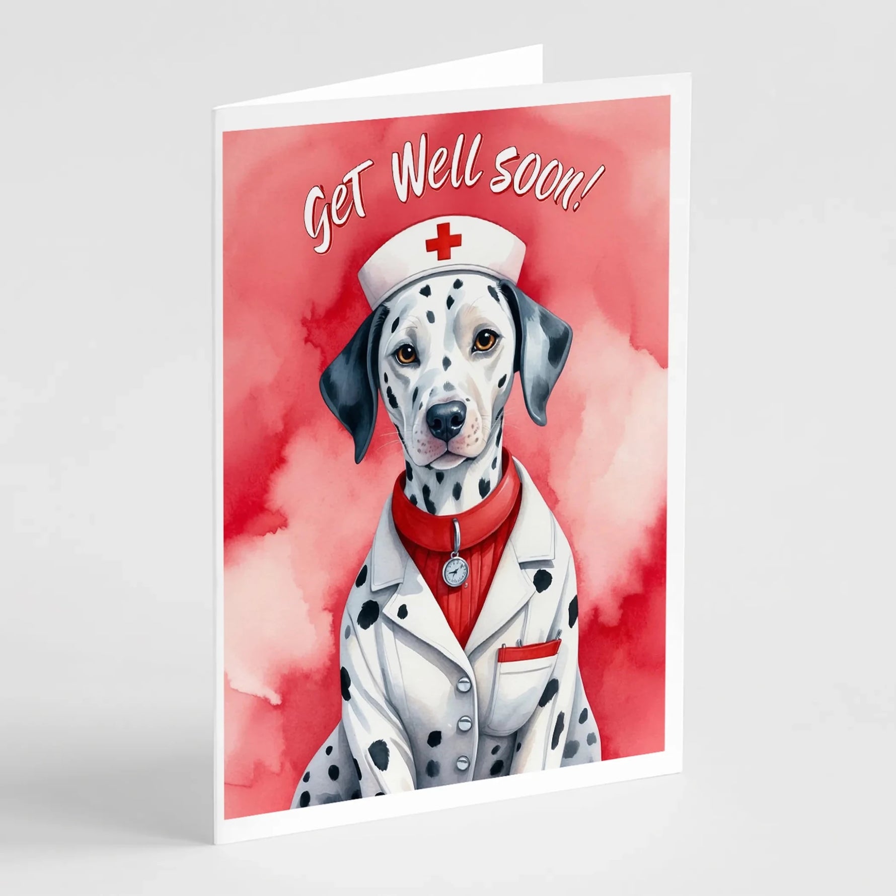 Get Well Soon Greeting Cards - Size: 5X7 | Pack Of: 1 | Collection name: Get well soon-AMAZON FACTORY